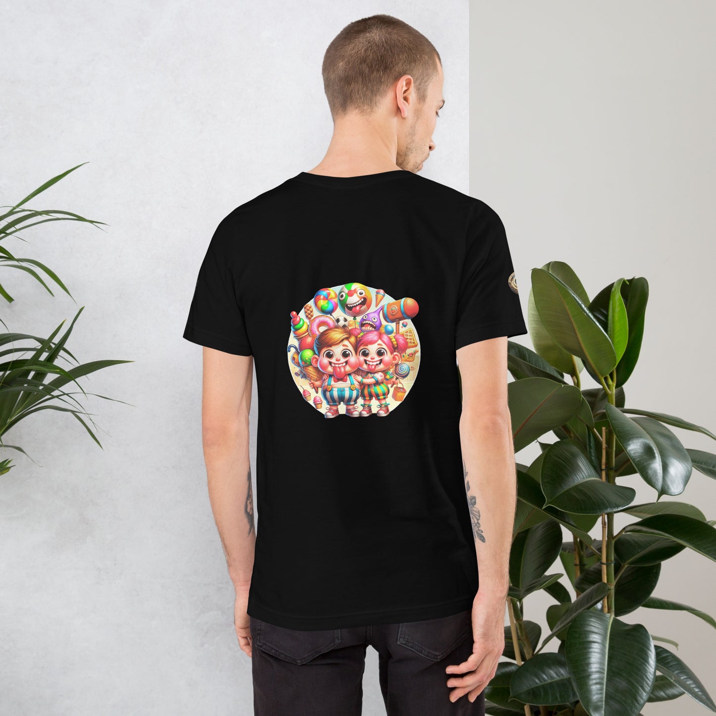 "Candy Chaos - Fun Cartoon Duo Limited Edition T-Shirt"