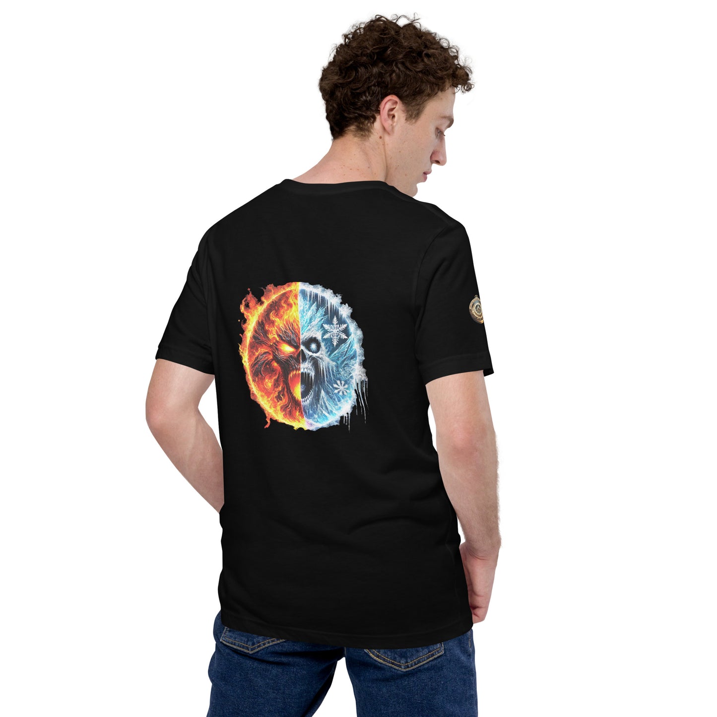 "Elemental Rage: Fire and Ice - Limited Edition T-Shirt"