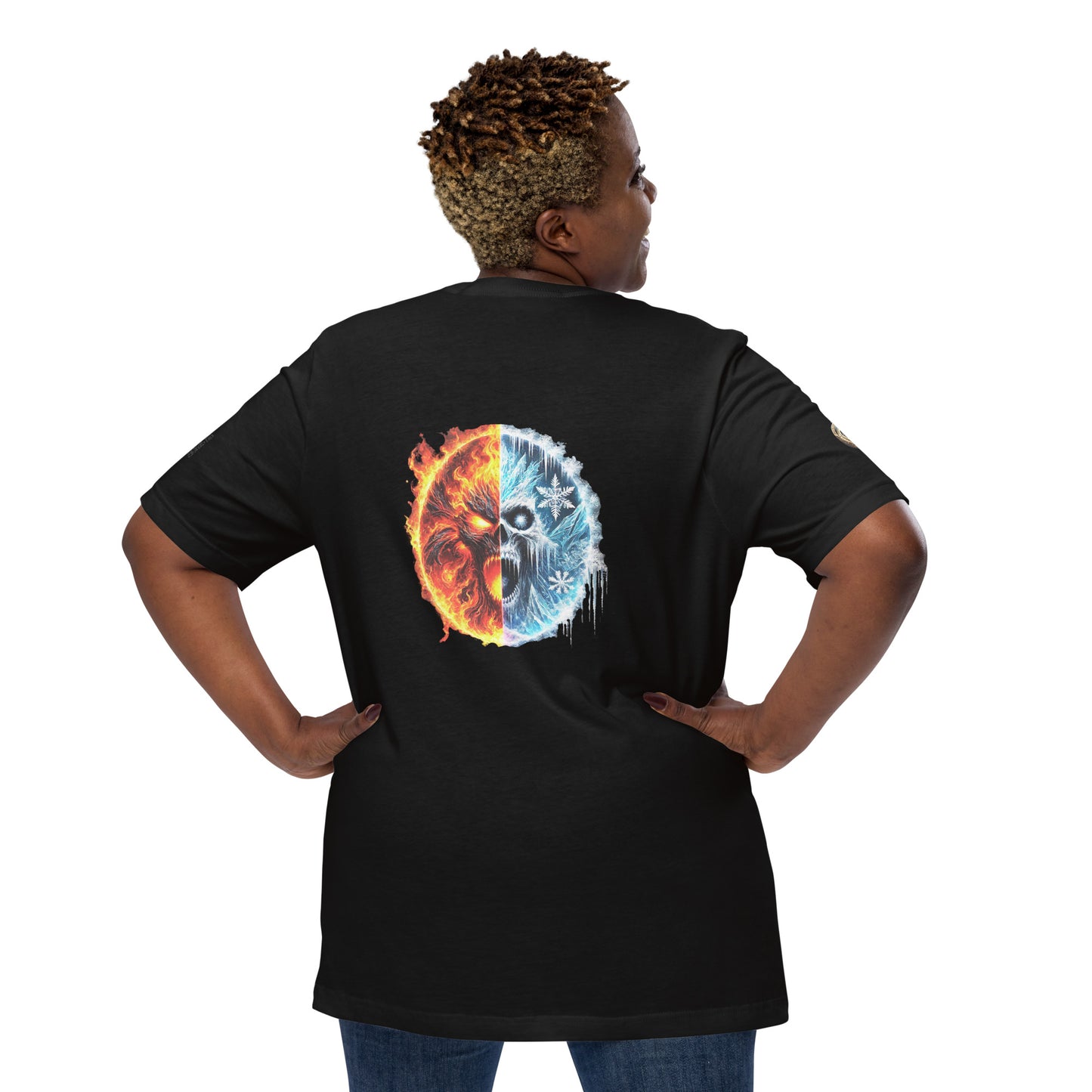 "Elemental Rage: Fire and Ice - Limited Edition T-Shirt"