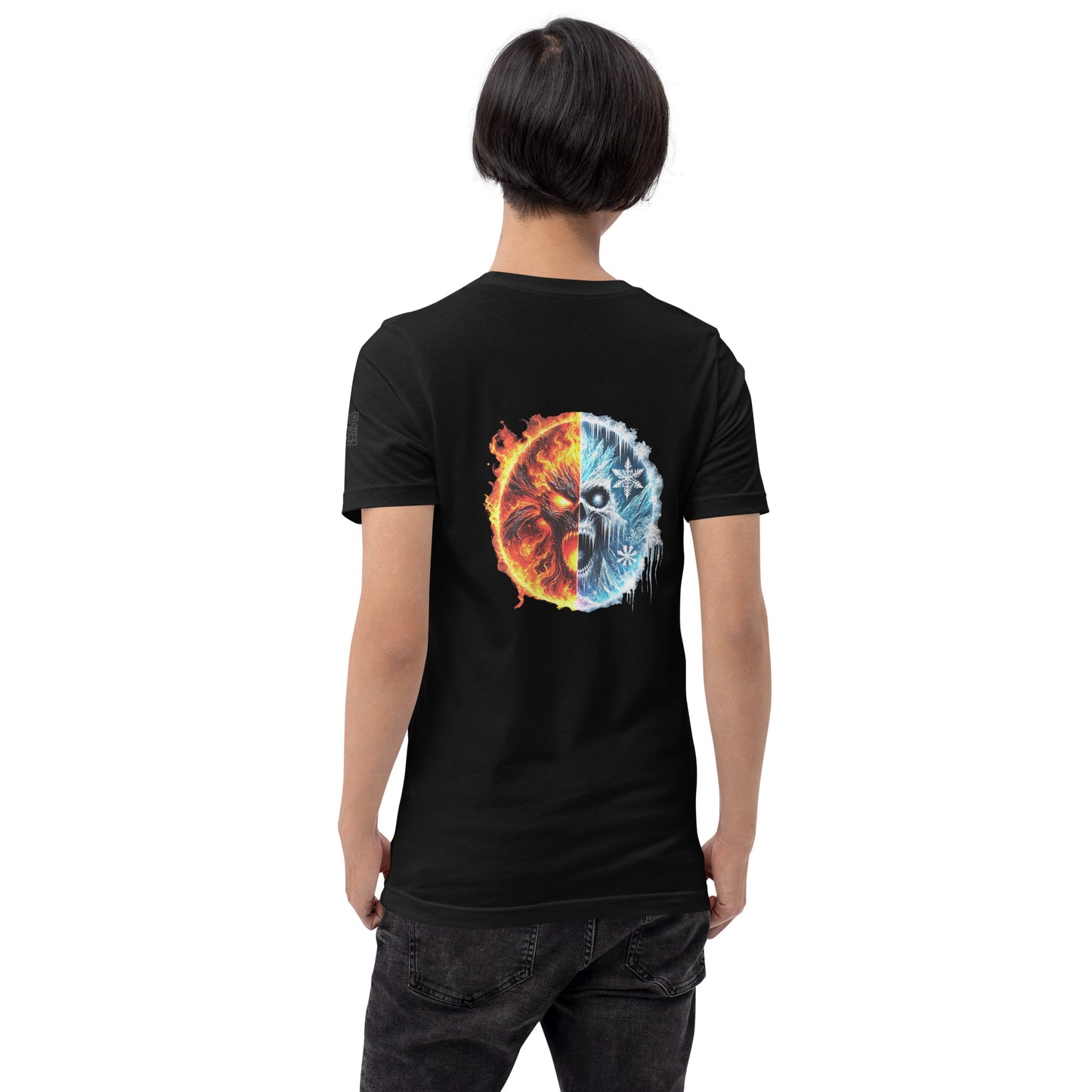 "Elemental Rage: Fire and Ice - Limited Edition T-Shirt"