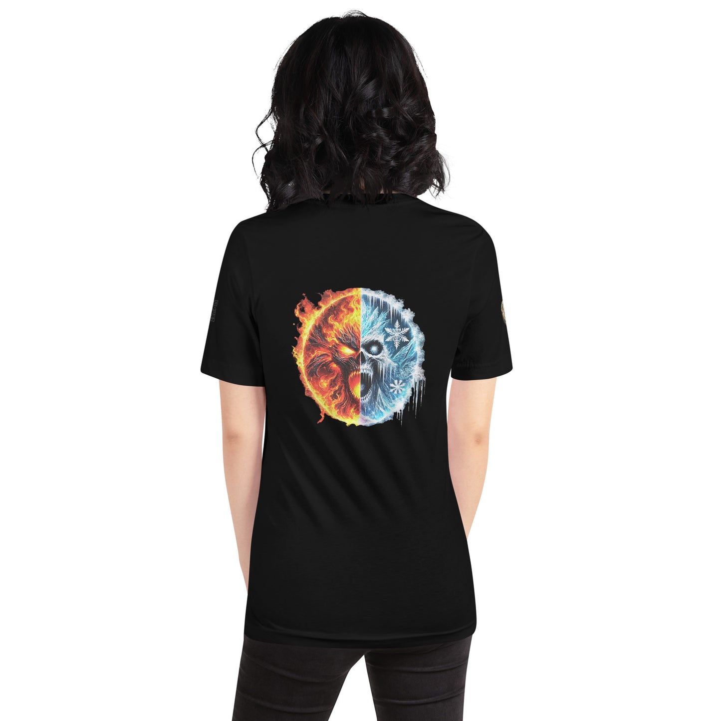 "Elemental Rage: Fire and Ice - Limited Edition T-Shirt"