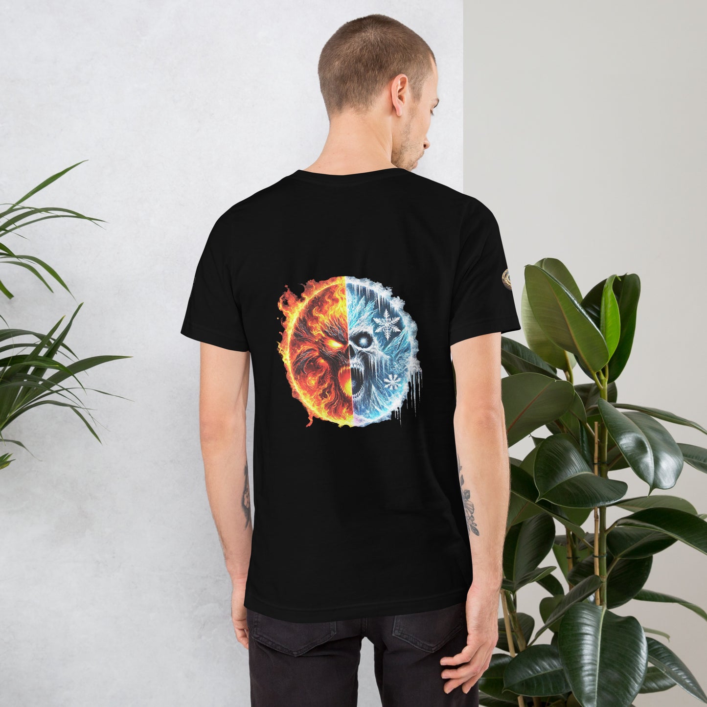 "Elemental Rage: Fire and Ice - Limited Edition T-Shirt"