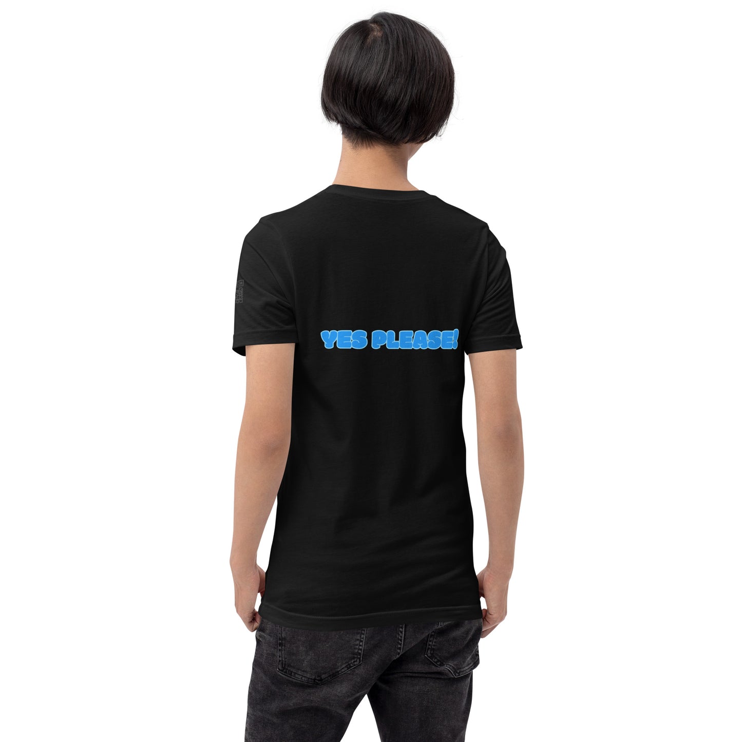 "Yes Please! - Bold Bubble Text T-Shirt"