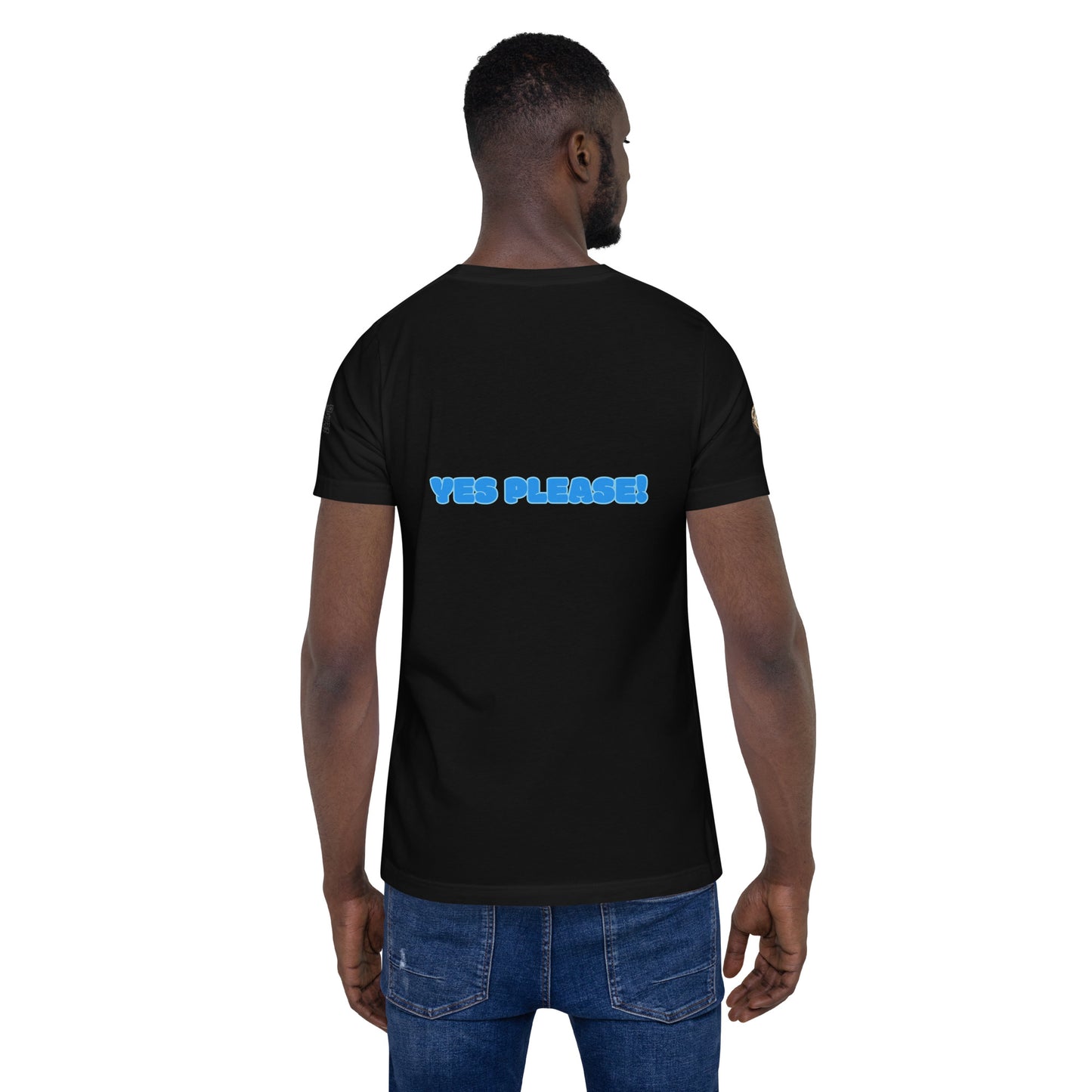 "Yes Please! - Bold Bubble Text T-Shirt"