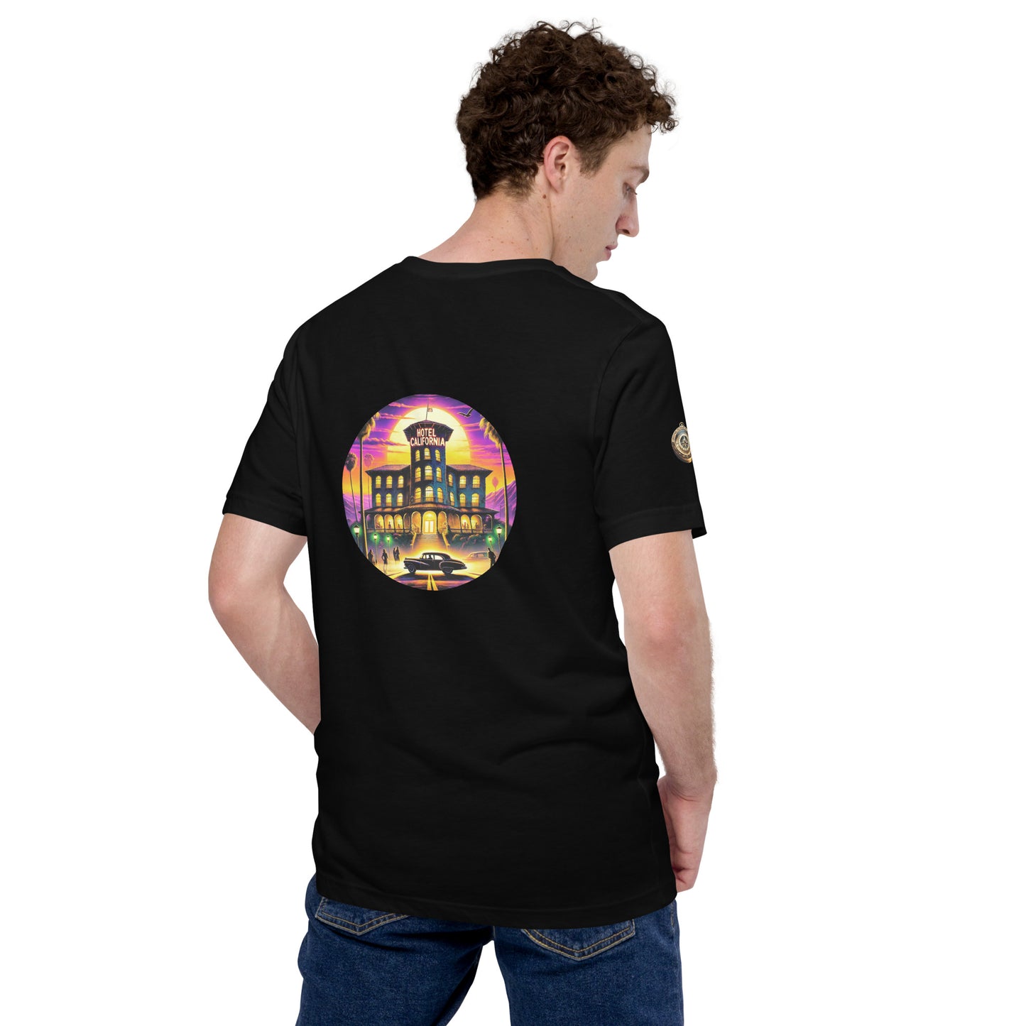 "Hotel California Neon Sunset - Limited Edition T-Shirt"