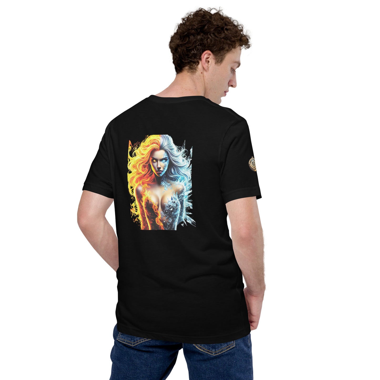 "Fire & Ice: Elemental Power T-Shirt"