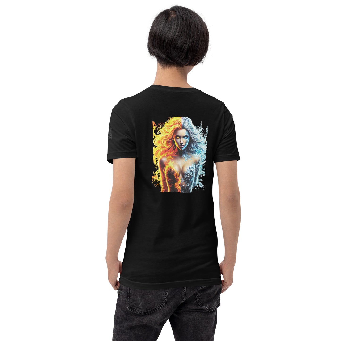 "Fire & Ice: Elemental Power T-Shirt"