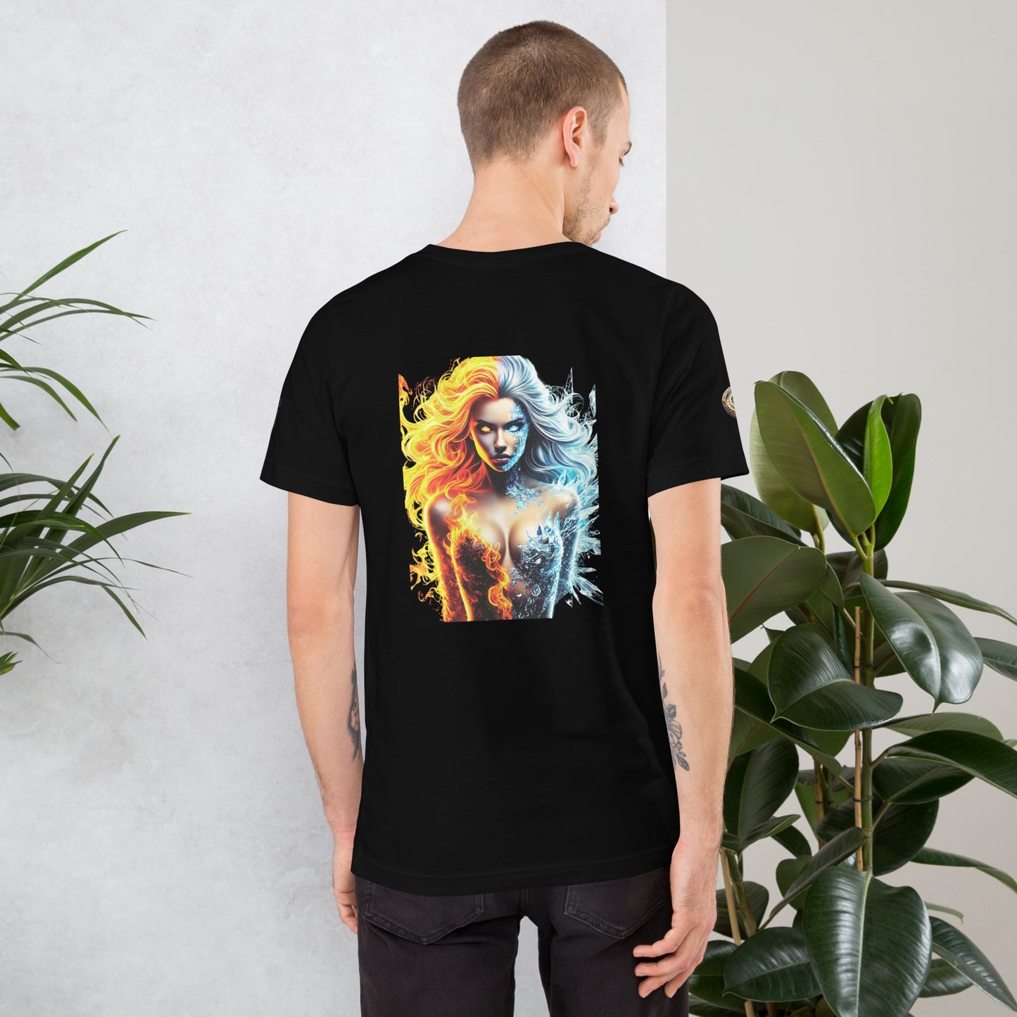 "Fire & Ice: Elemental Power T-Shirt"