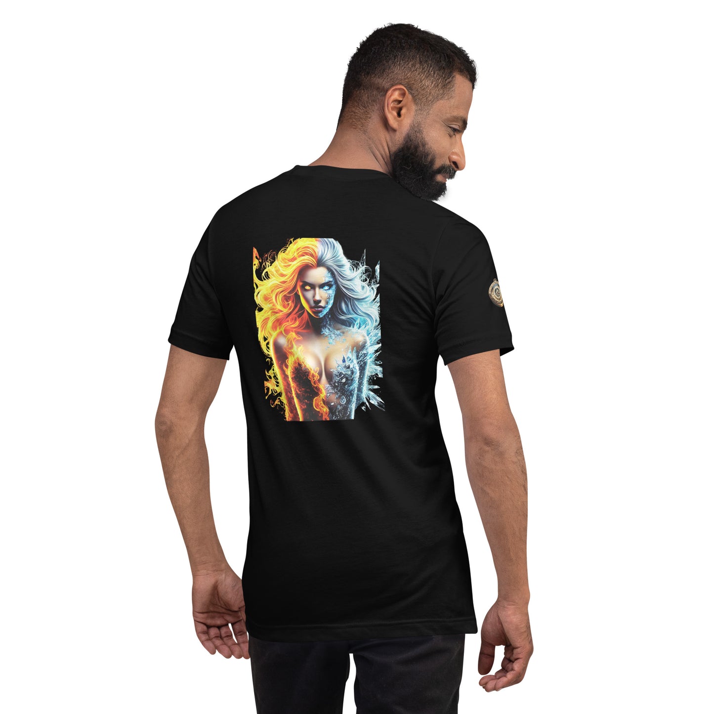 "Fire & Ice: Elemental Power T-Shirt"