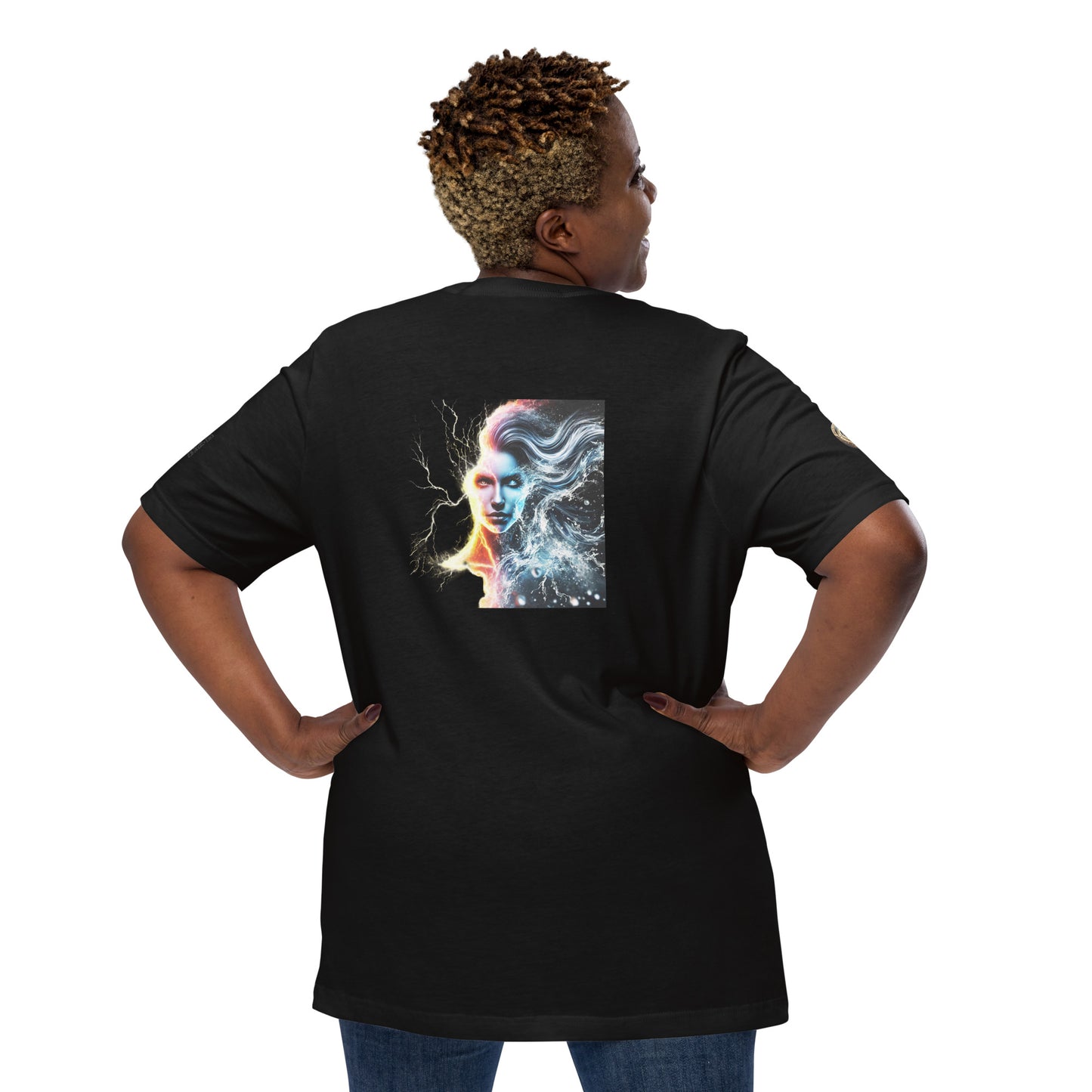 "Storm & Sea – Fire and Water Element T-Shirt"