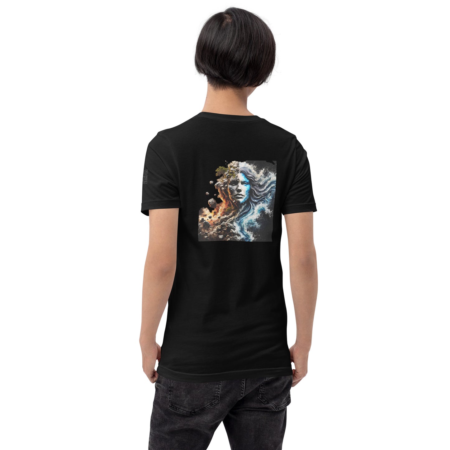 "Earth & Water Fusion – Elemental Forces T-Shirt"