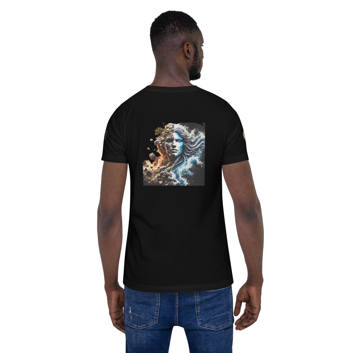 "Earth & Water Fusion – Elemental Forces T-Shirt"