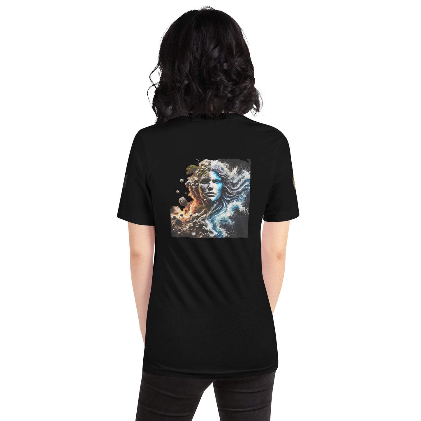 "Earth & Water Fusion – Elemental Forces T-Shirt"