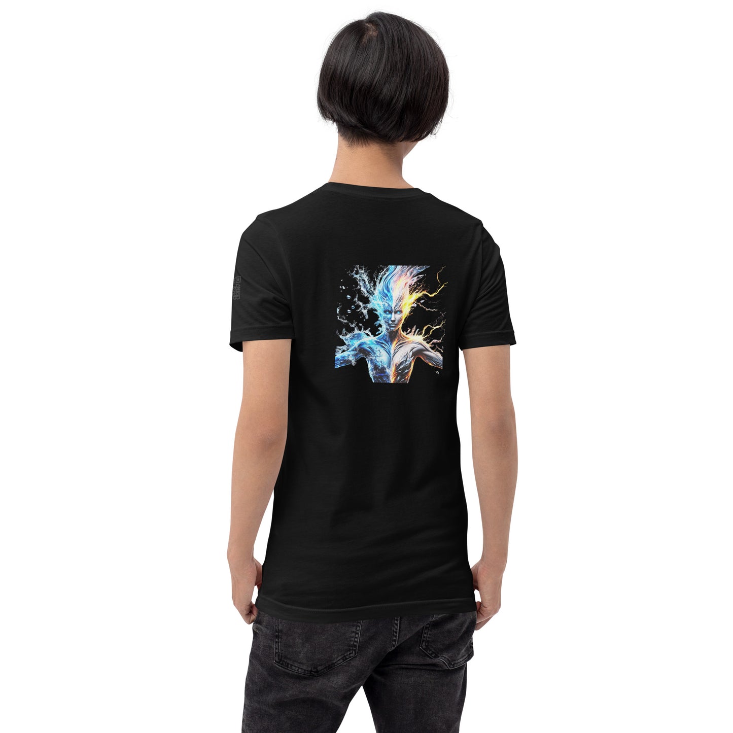 "Elemental Force - Water & Fire Goddess T-Shirt"