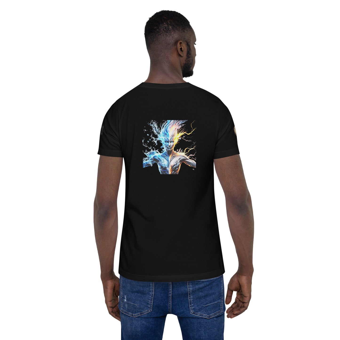 "Elemental Force - Water & Fire Goddess T-Shirt"