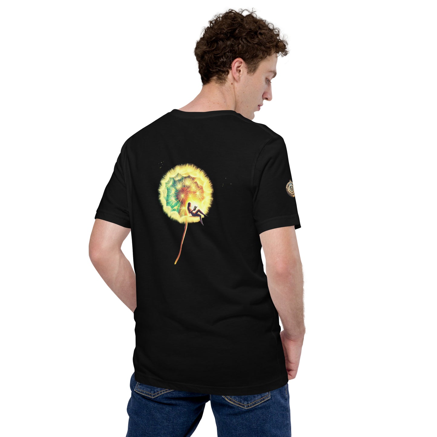 "Floating Dreams - Serene Dandelion T-Shirt"