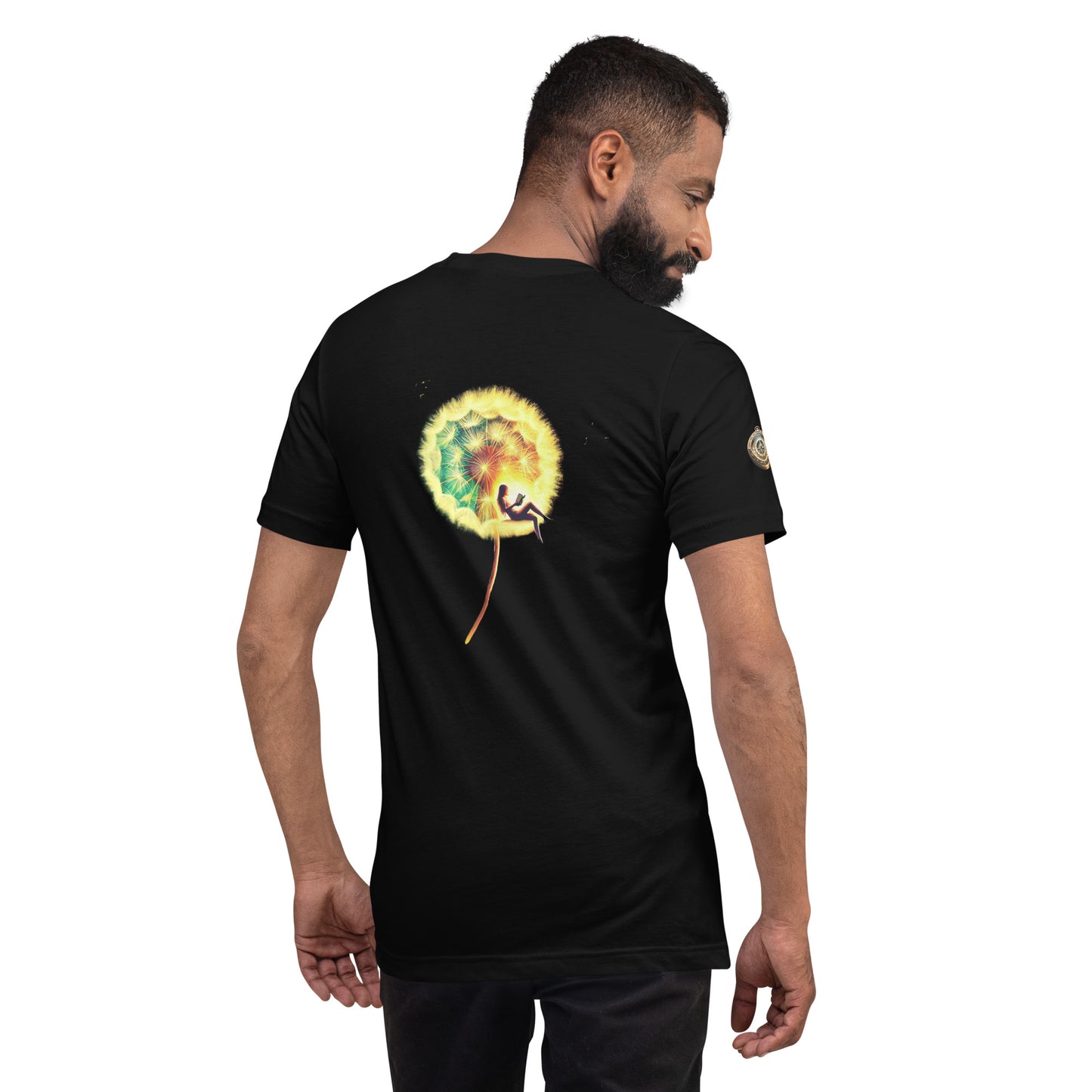 "Floating Dreams - Serene Dandelion T-Shirt"