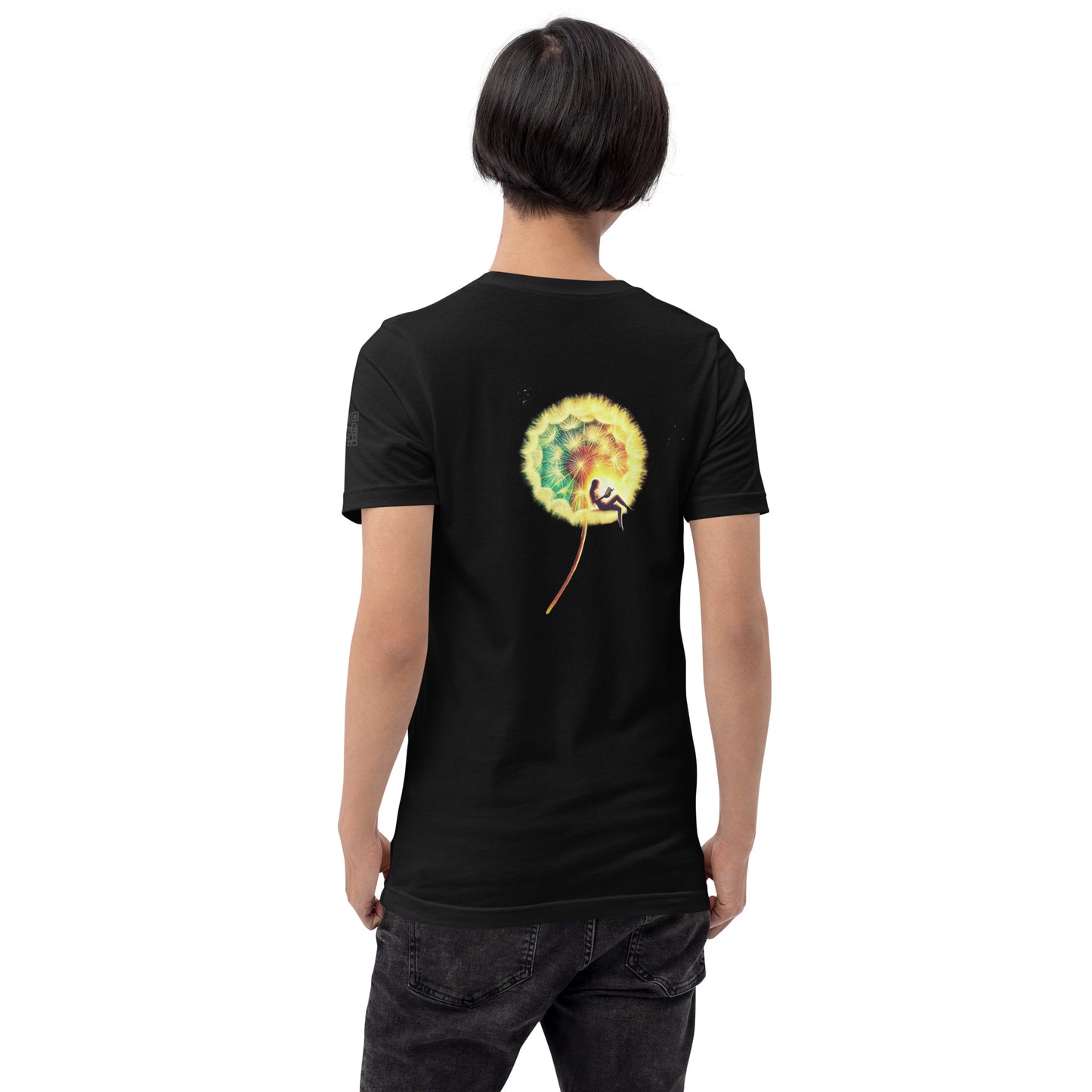 "Floating Dreams - Serene Dandelion T-Shirt"