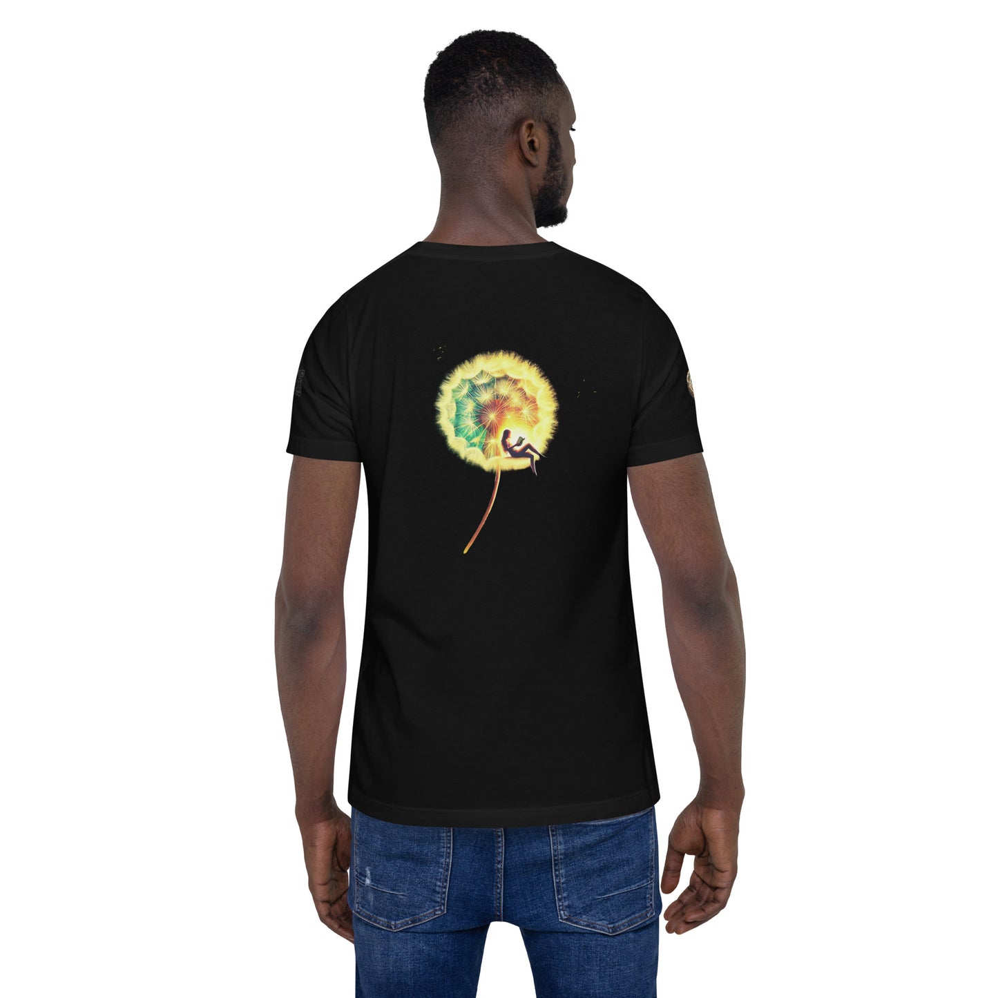 "Floating Dreams - Serene Dandelion T-Shirt"