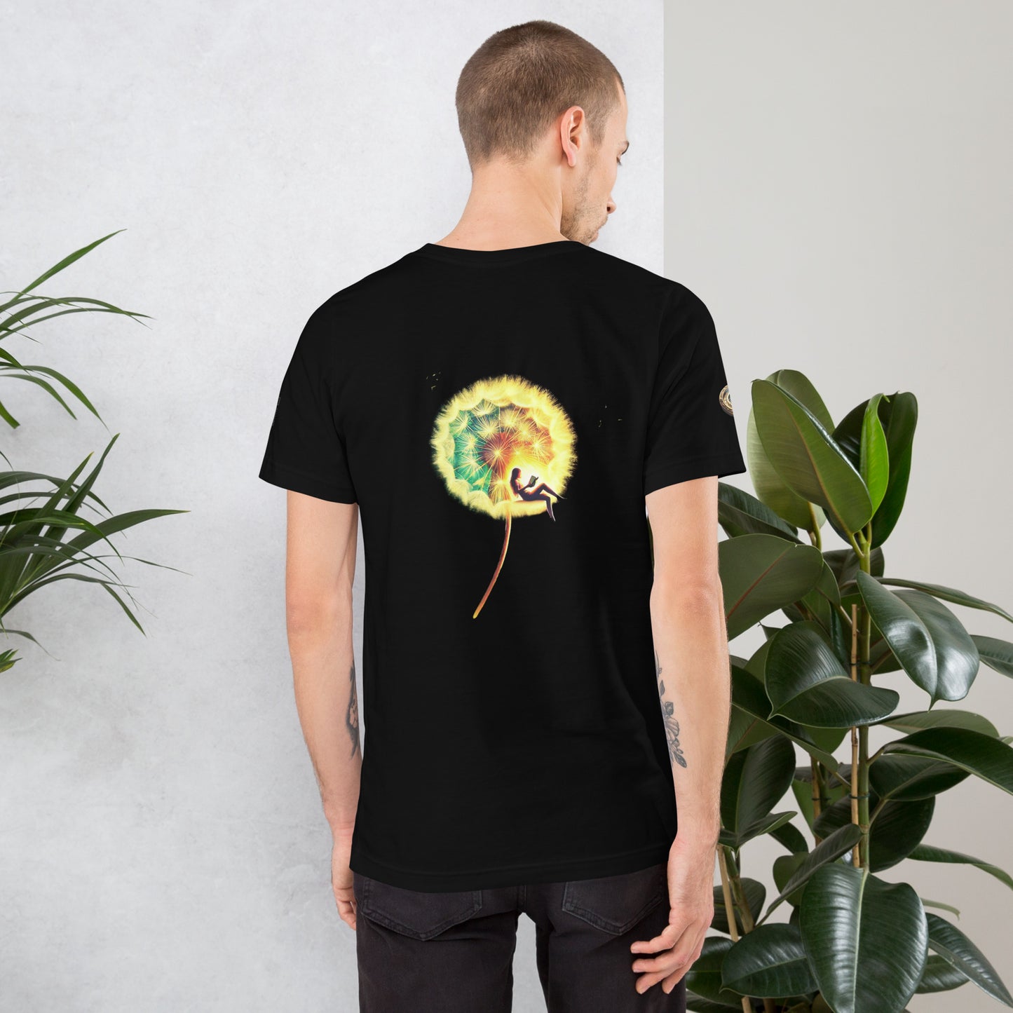 "Floating Dreams - Serene Dandelion T-Shirt"