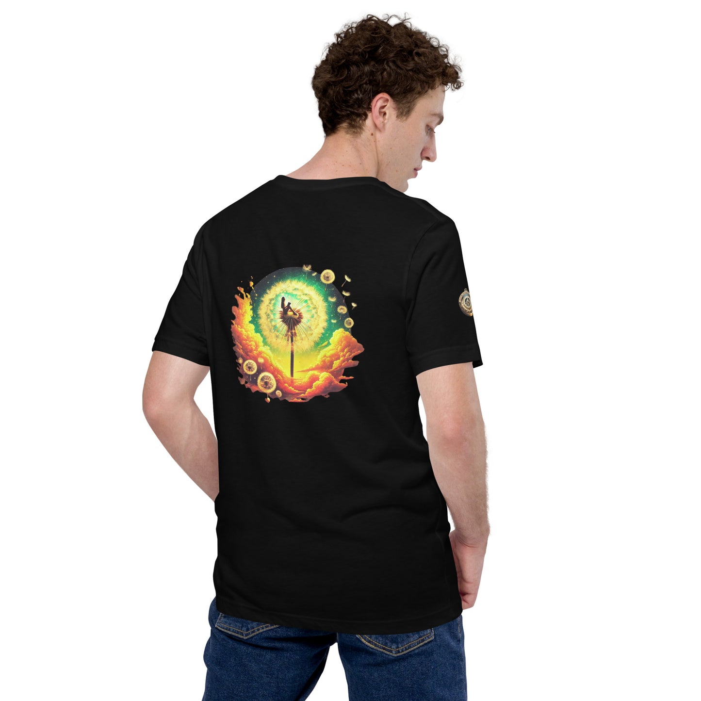 "Cosmic Dandelion Breeze - Limited Edition T-Shirt"