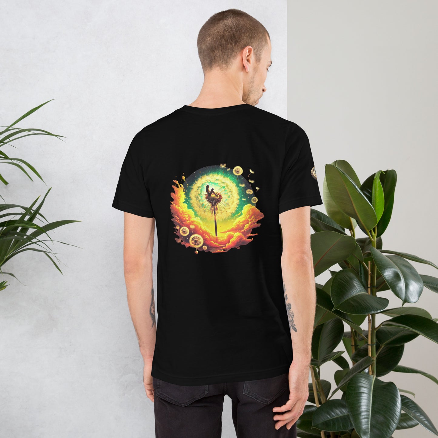 "Cosmic Dandelion Breeze - Limited Edition T-Shirt"