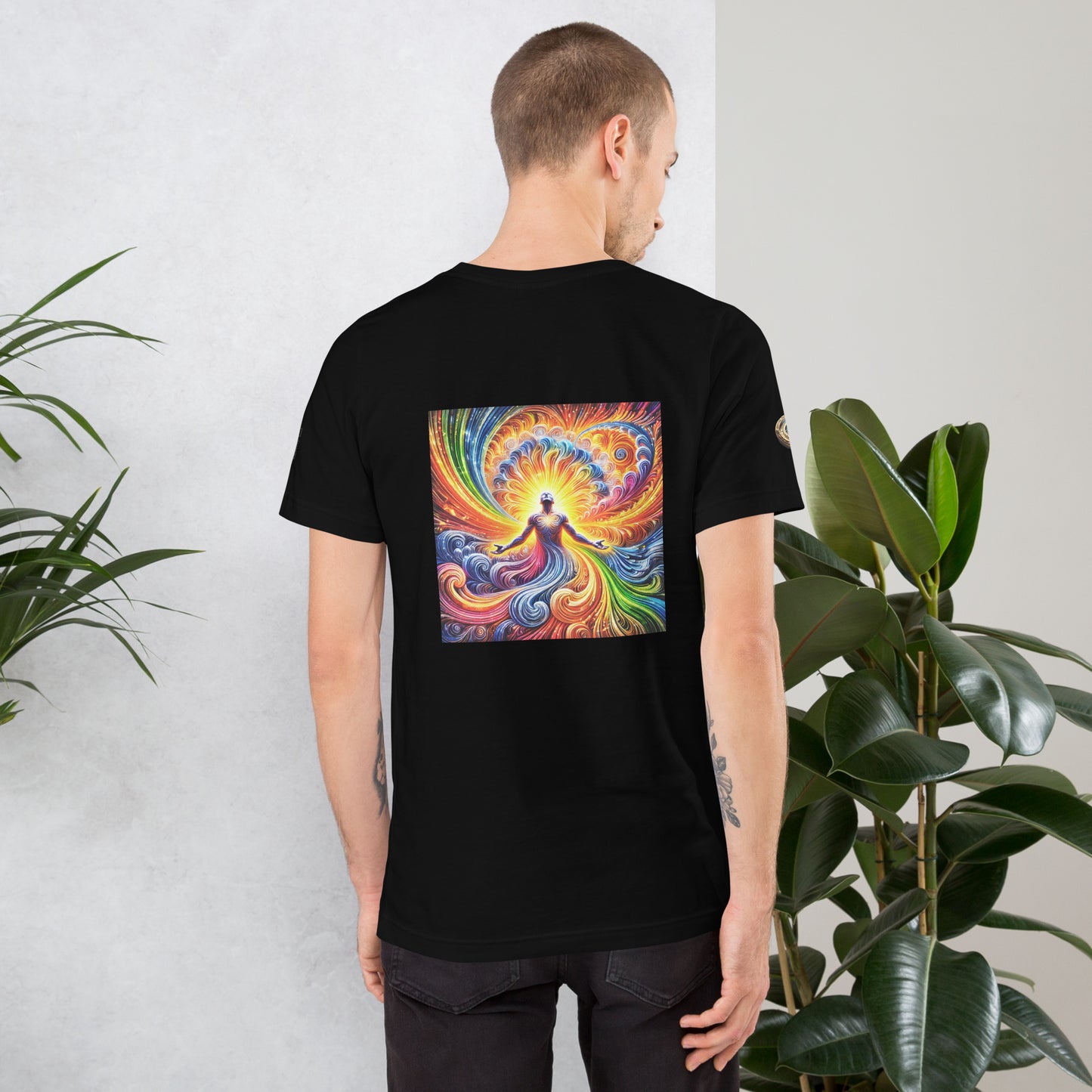 "Radiant Energy - Cosmic Flow T-Shirt"