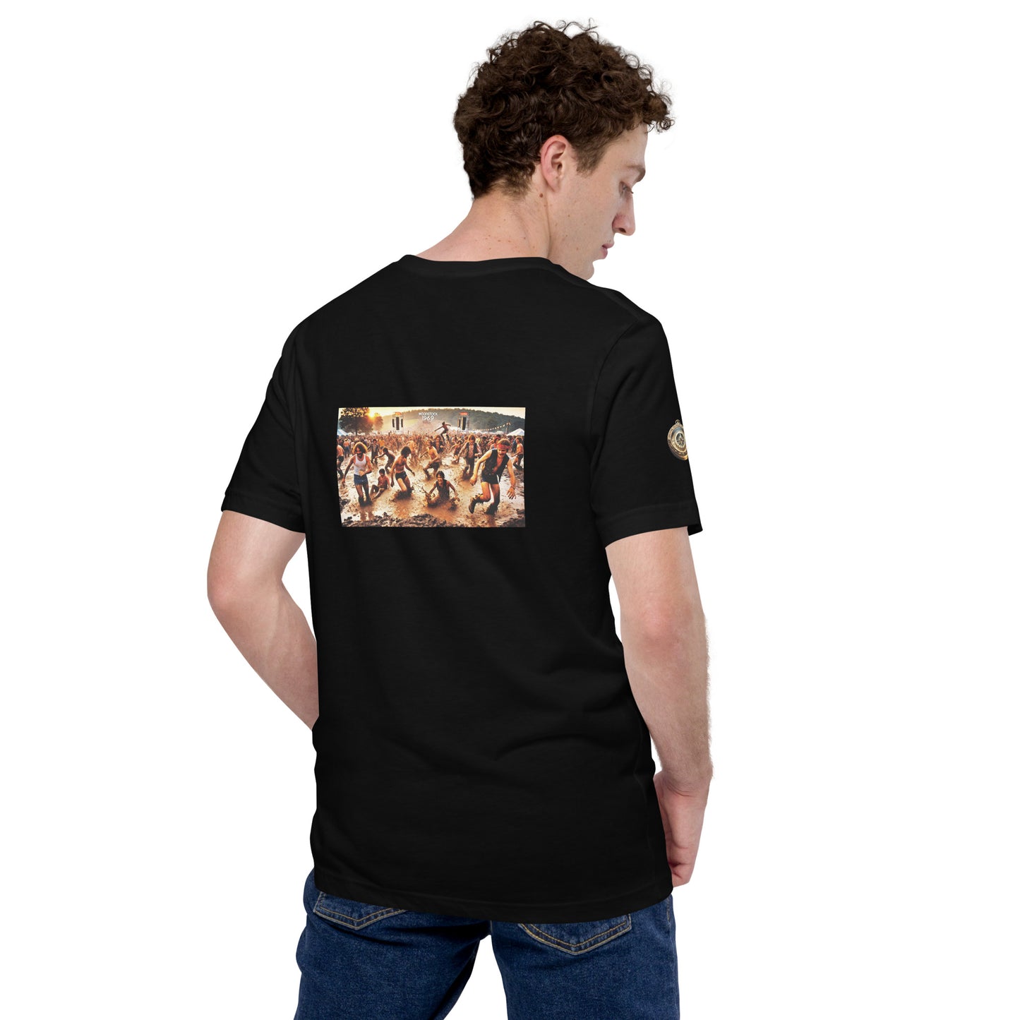 "Woodstock '69 Mud Party T-Shirt"