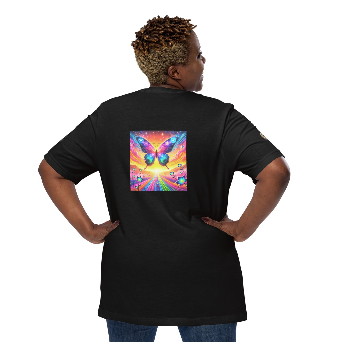 "Cosmic Butterfly Dreams T-Shirt"