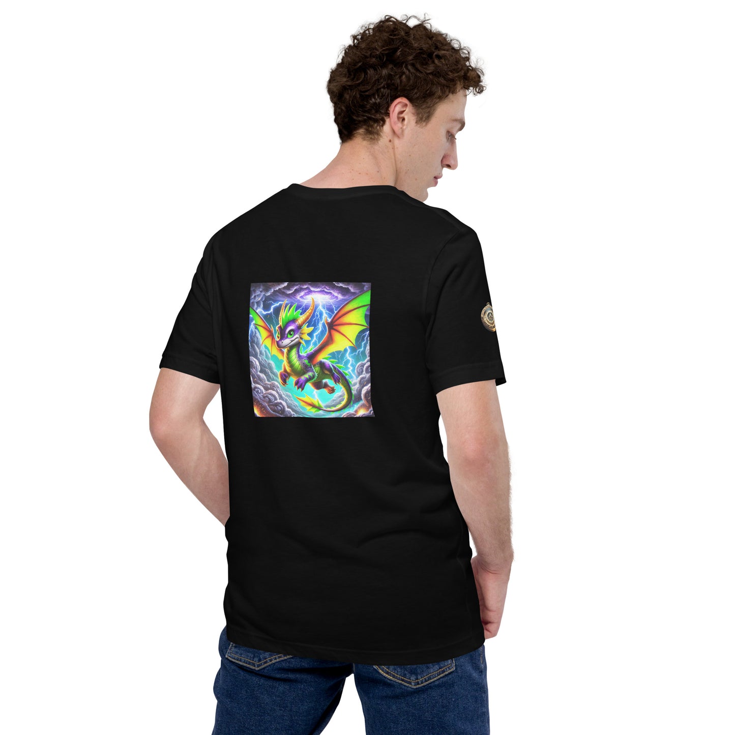 "Flips the Bipolar Dragon: Storm Edition T-Shirt"