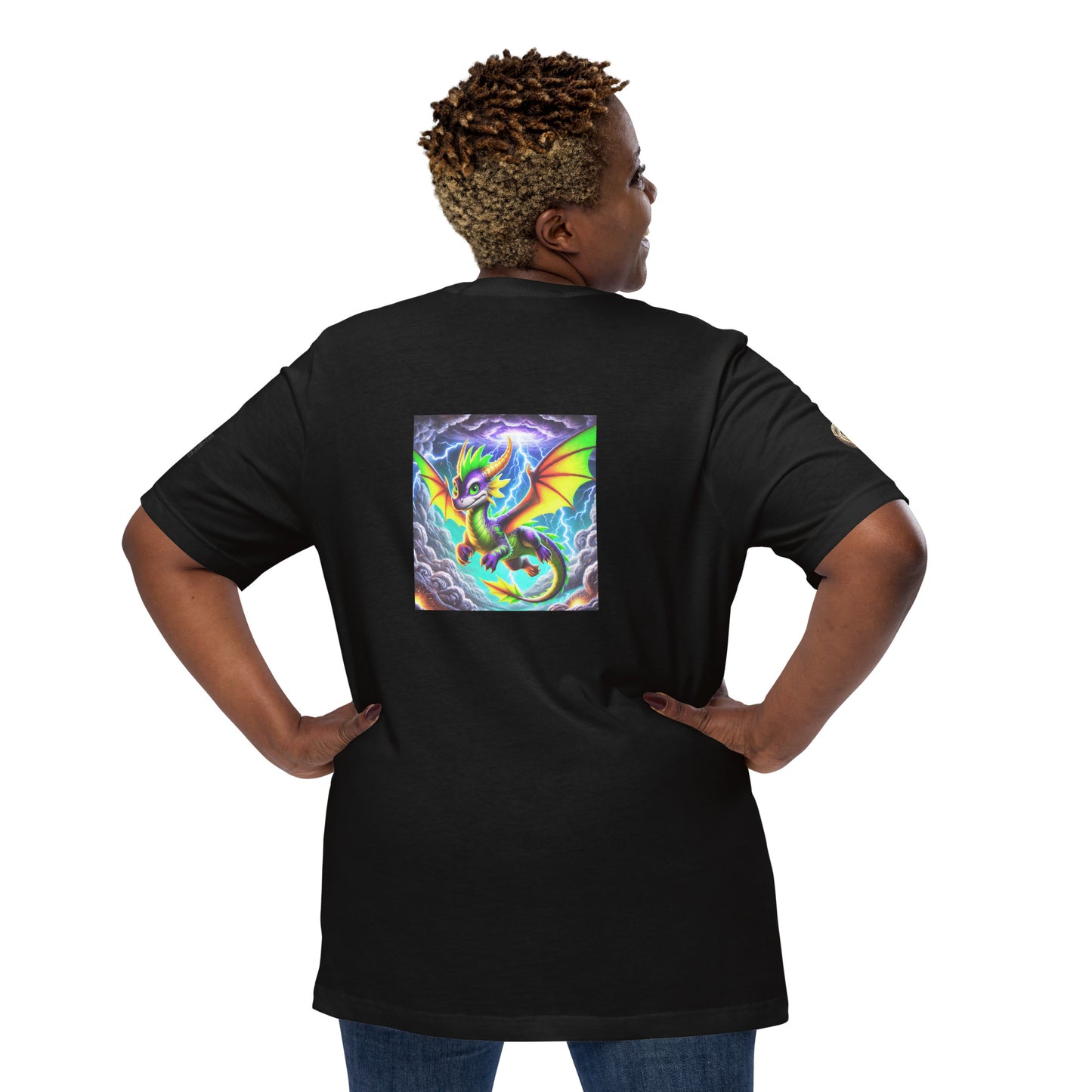 "Flips the Bipolar Dragon: Storm Edition T-Shirt"