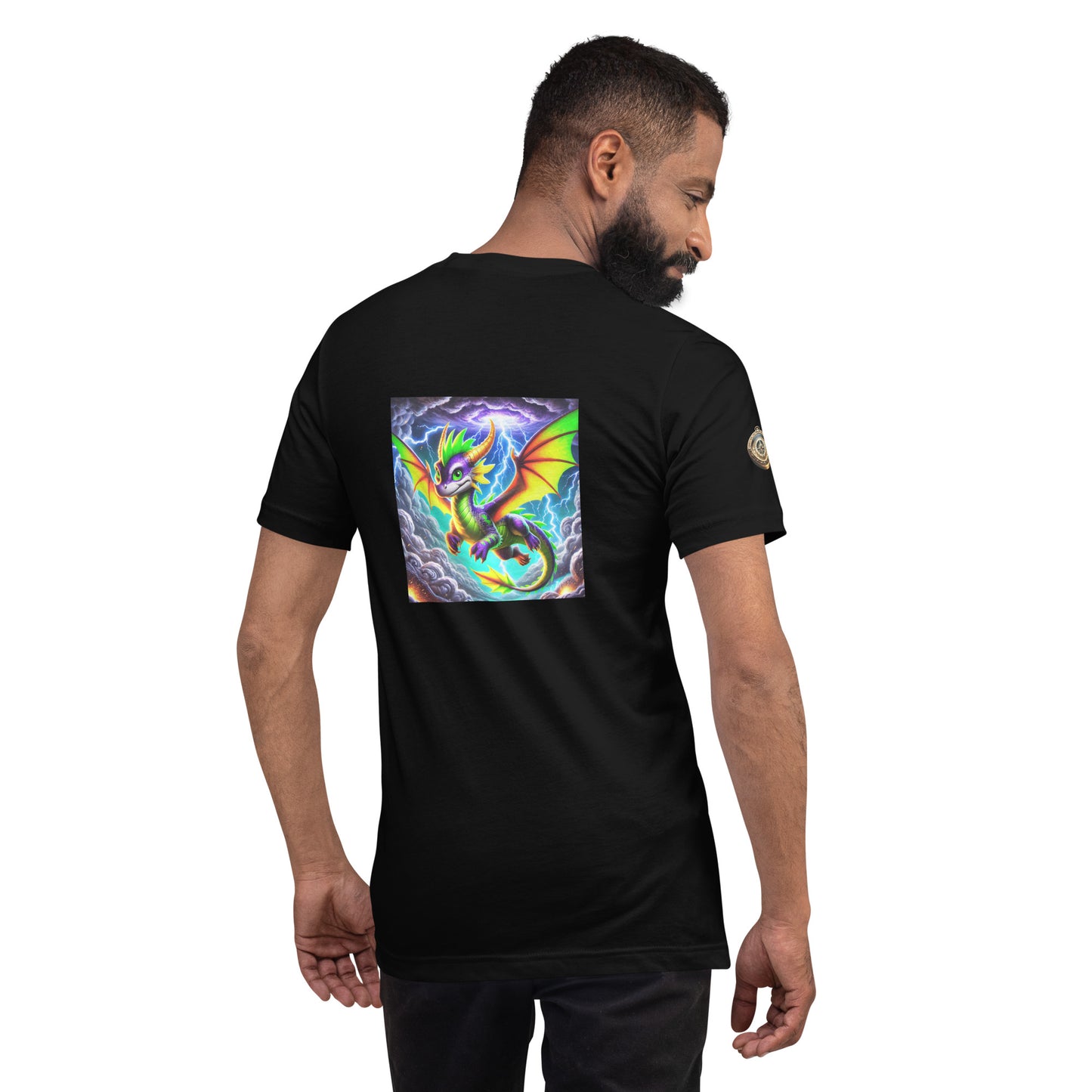 "Flips the Bipolar Dragon: Storm Edition T-Shirt"