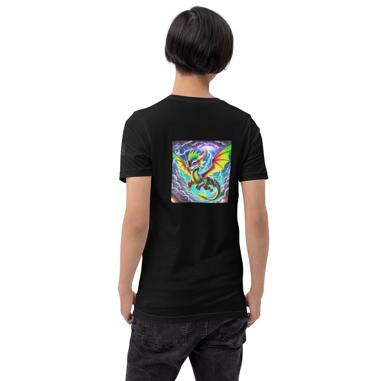 "Flips the Bipolar Dragon: Storm Edition T-Shirt"