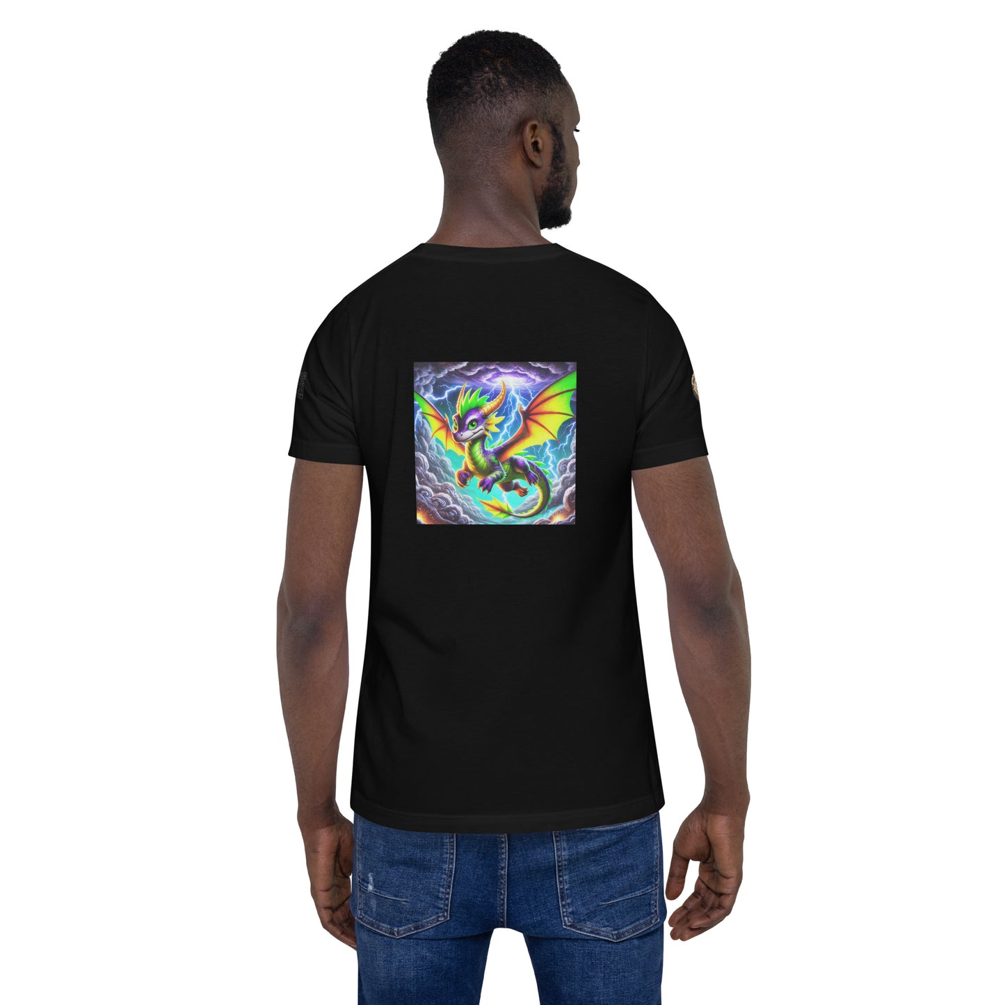 "Flips the Bipolar Dragon: Storm Edition T-Shirt"