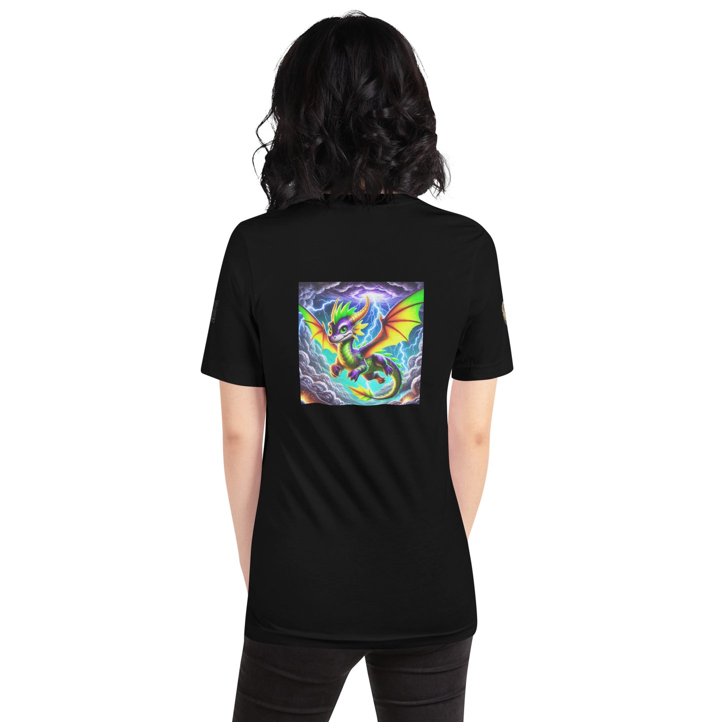 "Flips the Bipolar Dragon: Storm Edition T-Shirt"