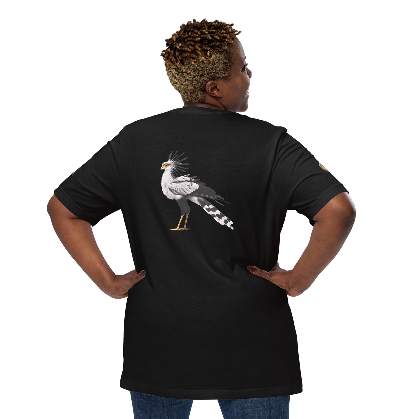 "Majestic Secretary Bird T-Shirt"