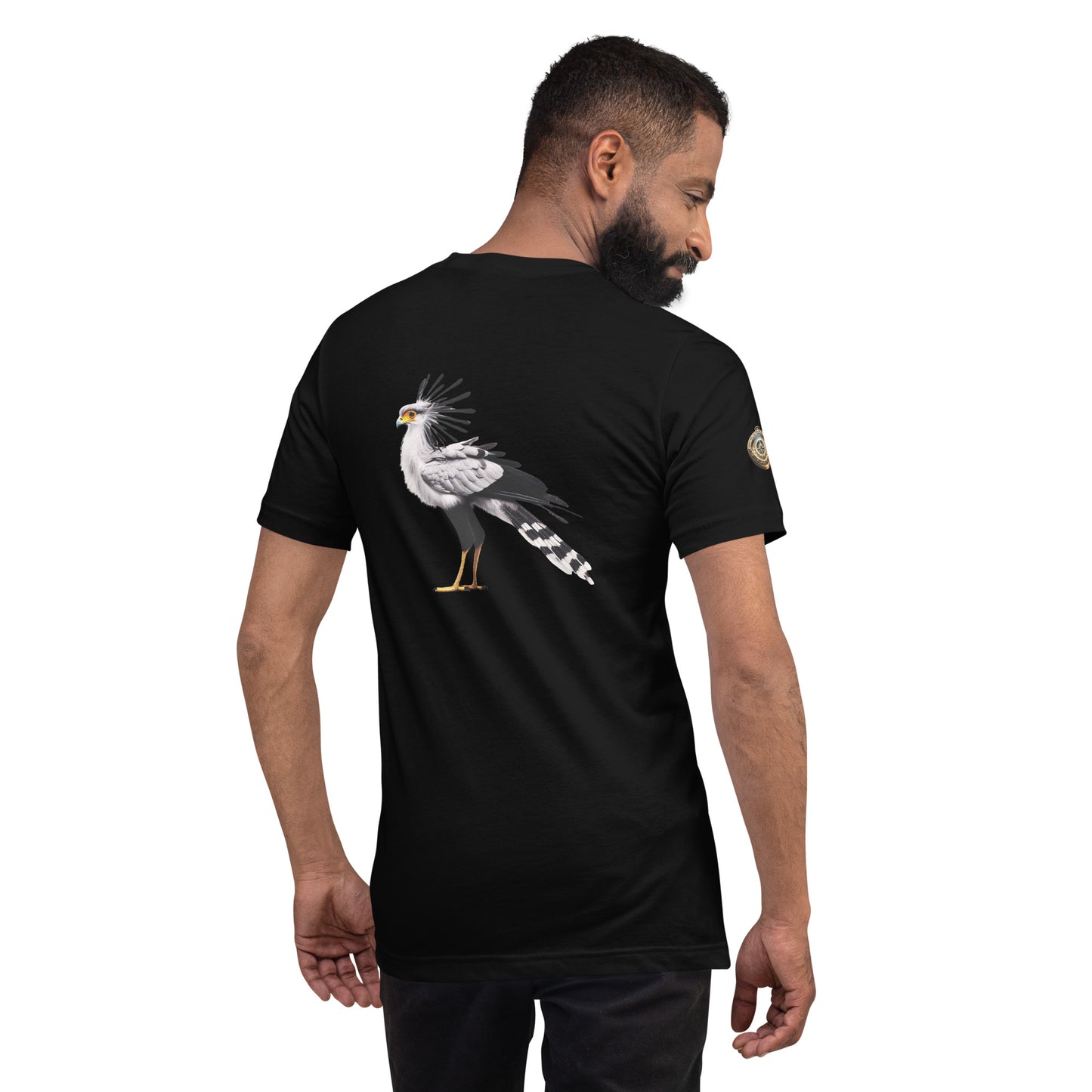 "Majestic Secretary Bird T-Shirt"