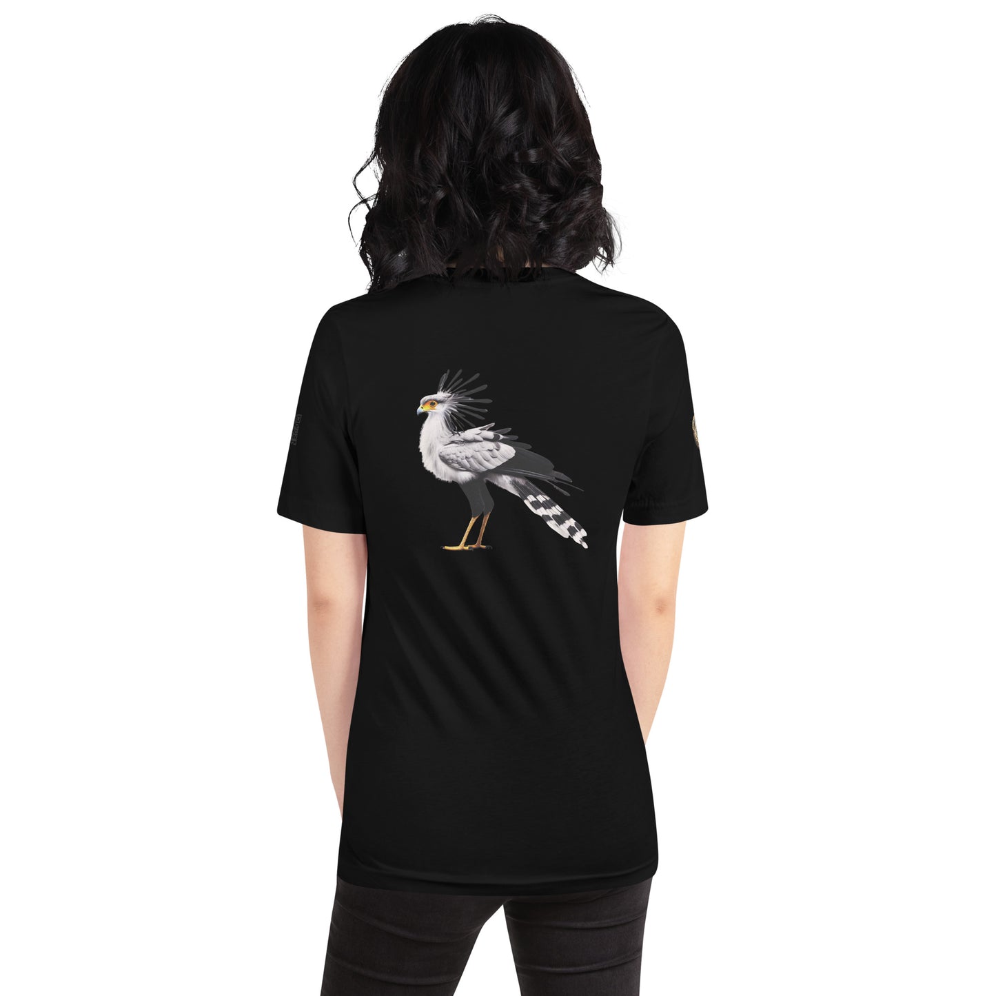 "Majestic Secretary Bird T-Shirt"