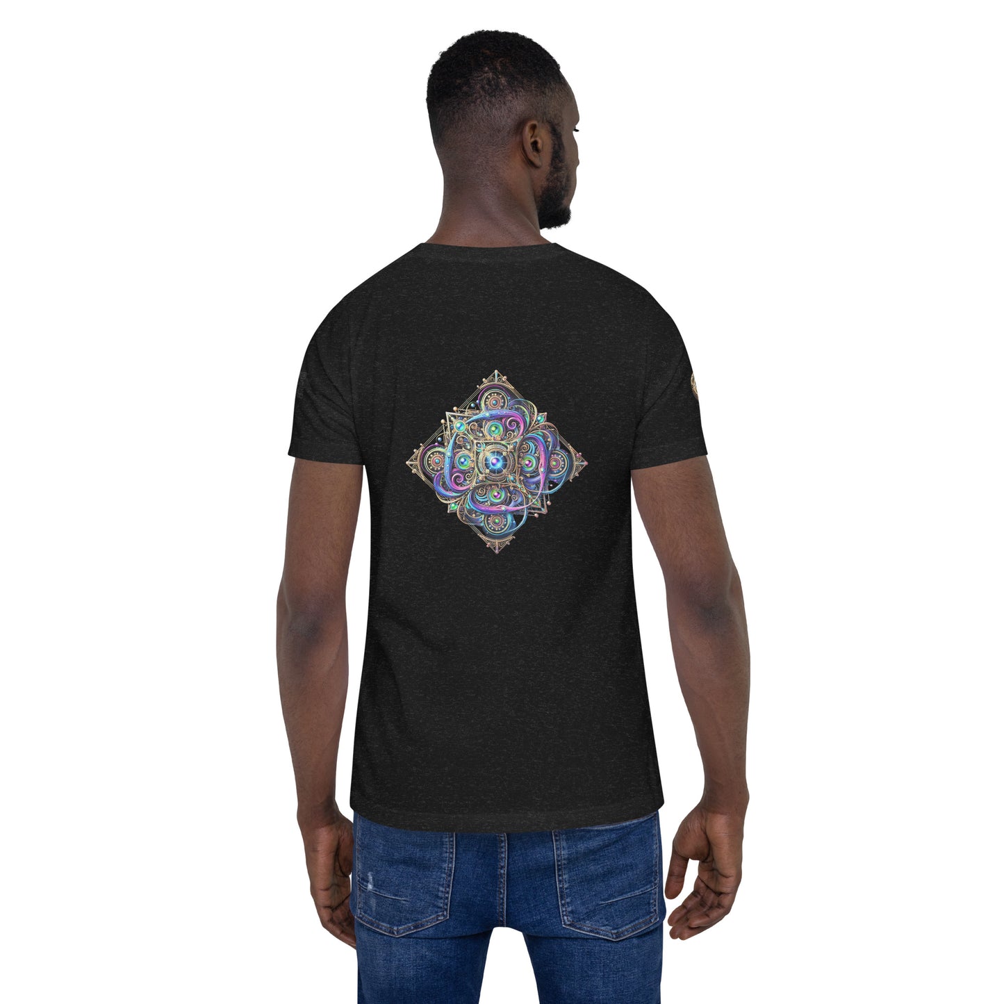 "Cosmic Mandala - Intricate Geometric Art Limited Edition T-Shirt"