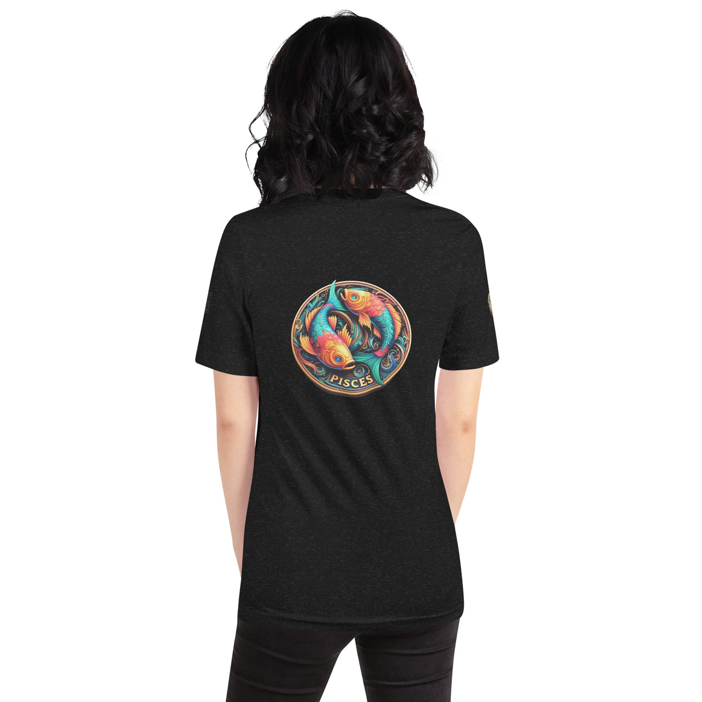 "Pisces Zodiac Coin - Dreamlike Duality Limited Edition T-Shirt"