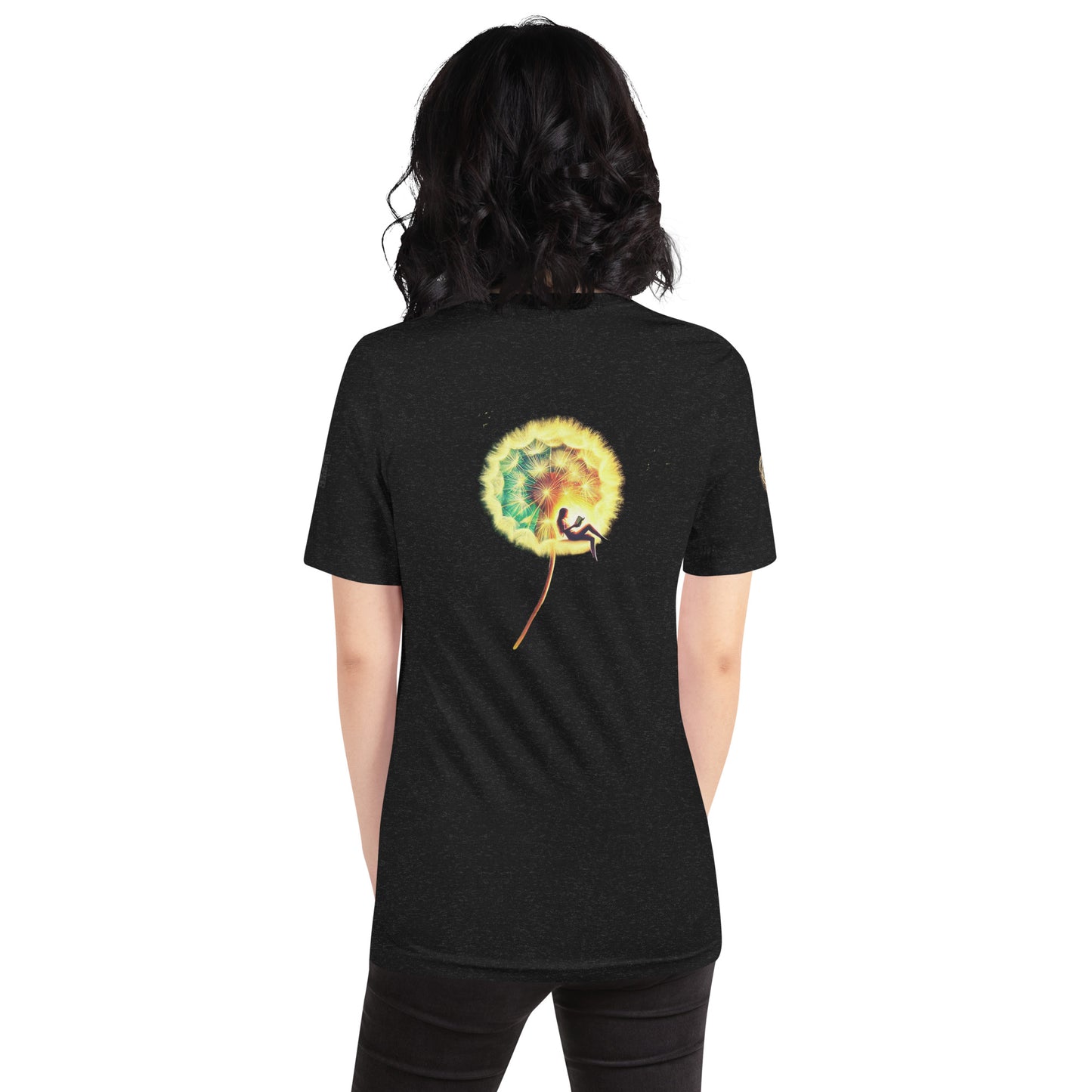 "Floating Dreams - Serene Dandelion T-Shirt"