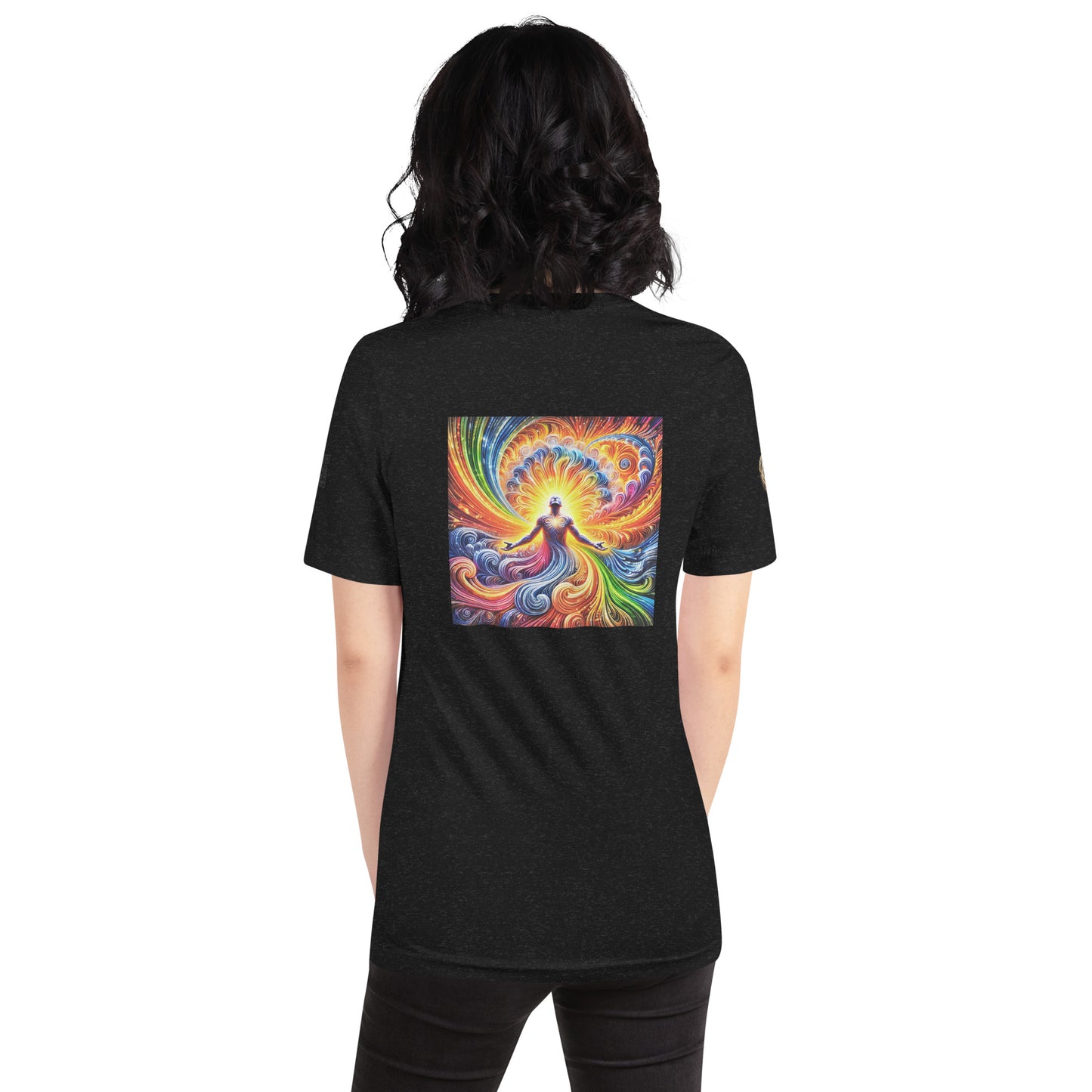 "Radiant Energy - Cosmic Flow T-Shirt"