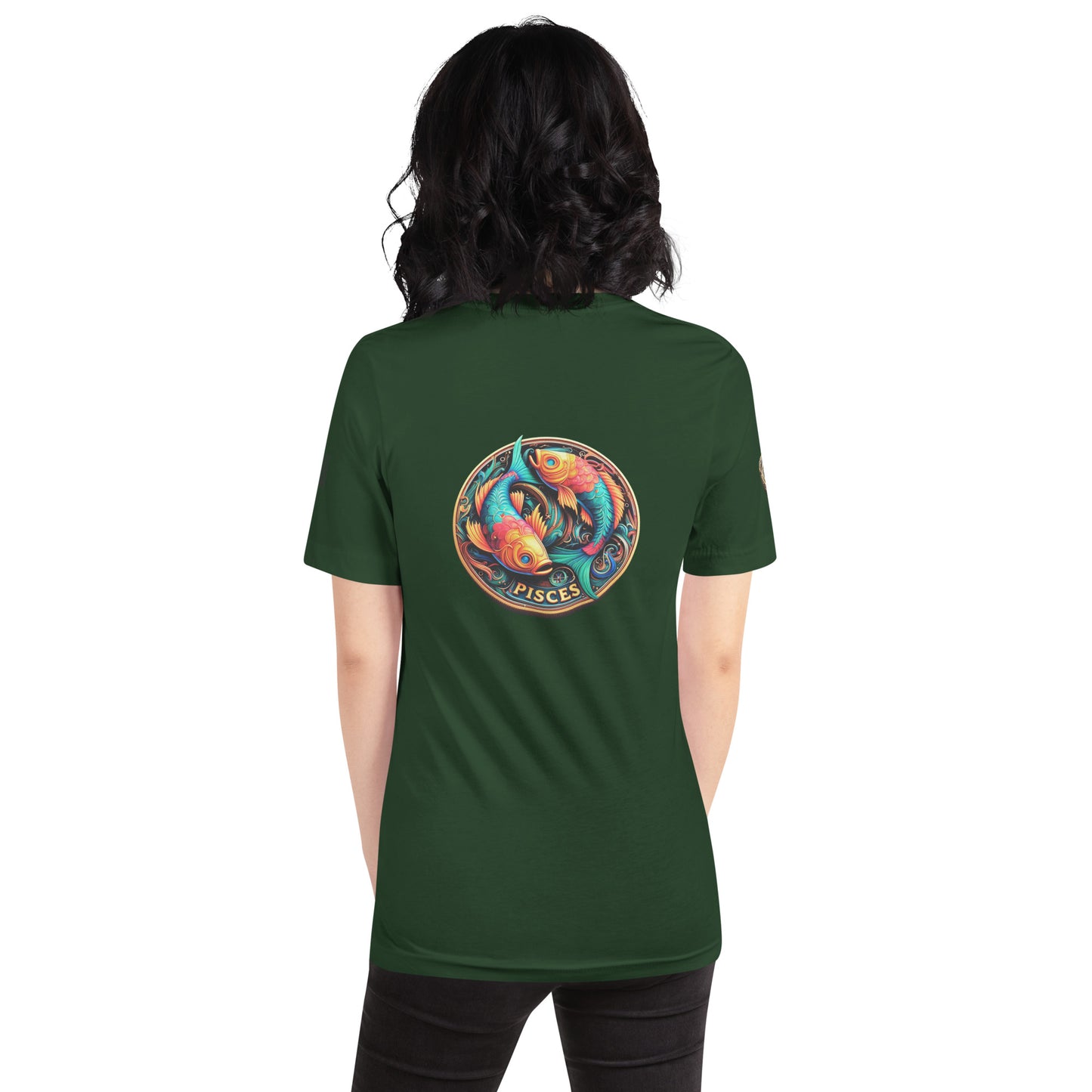 "Pisces Zodiac Coin - Dreamlike Duality Limited Edition T-Shirt"