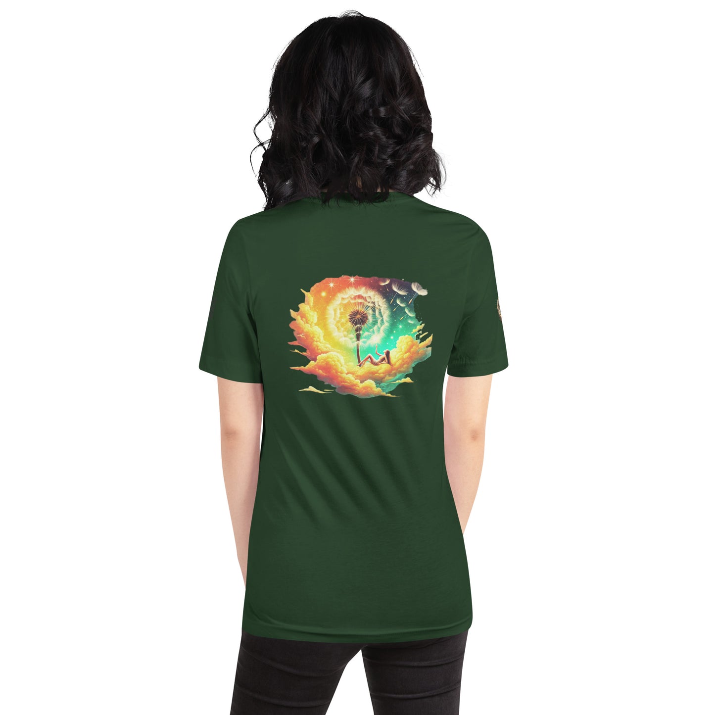 "Dreams in Bloom - Whimsical Dandelion T-Shirt"