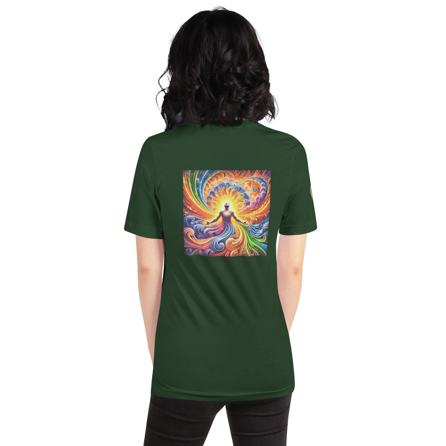 "Radiant Energy - Cosmic Flow T-Shirt"