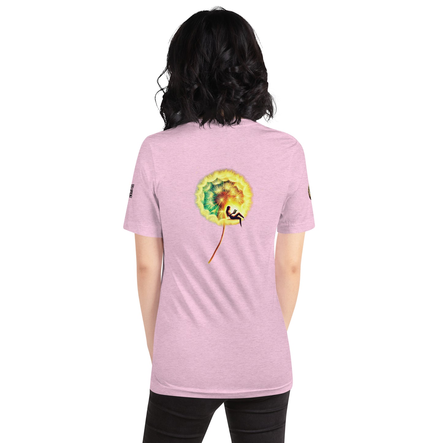 "Floating Dreams - Serene Dandelion T-Shirt"