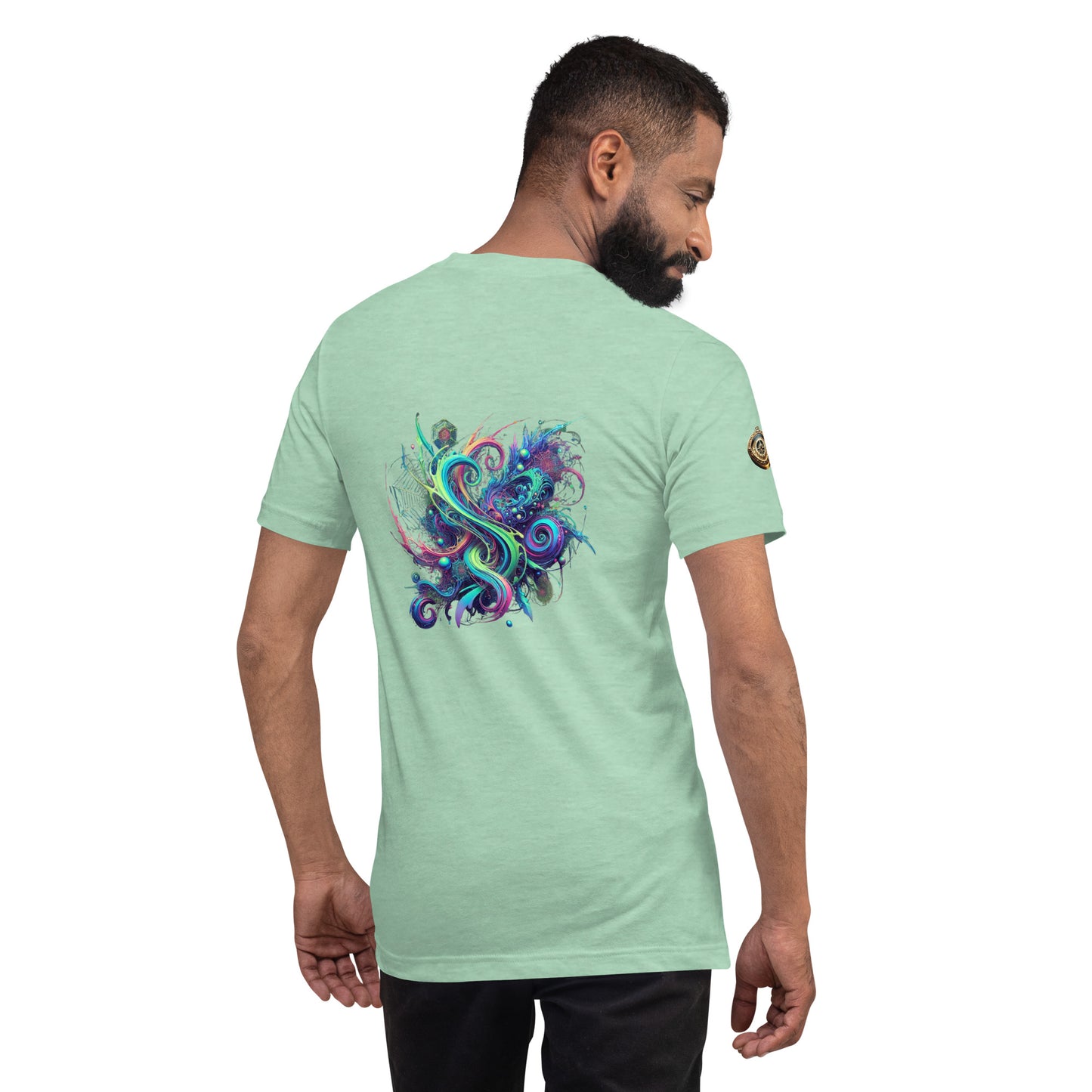 "Psychedelic Dreamscape - Vibrant Swirls Limited Edition T-Shirt"