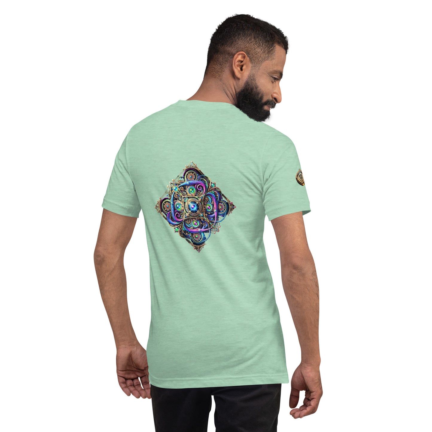 "Cosmic Mandala - Intricate Geometric Art Limited Edition T-Shirt"