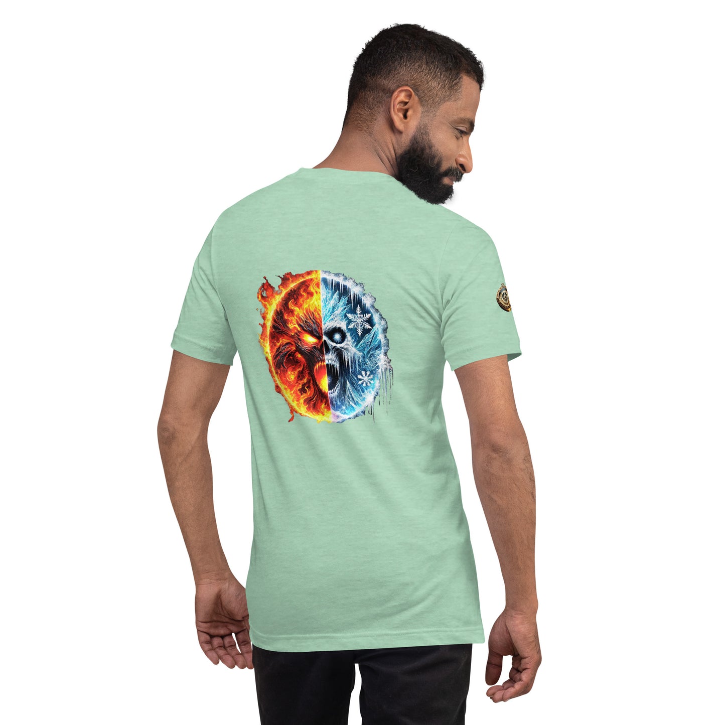 "Elemental Rage: Fire and Ice - Limited Edition T-Shirt"