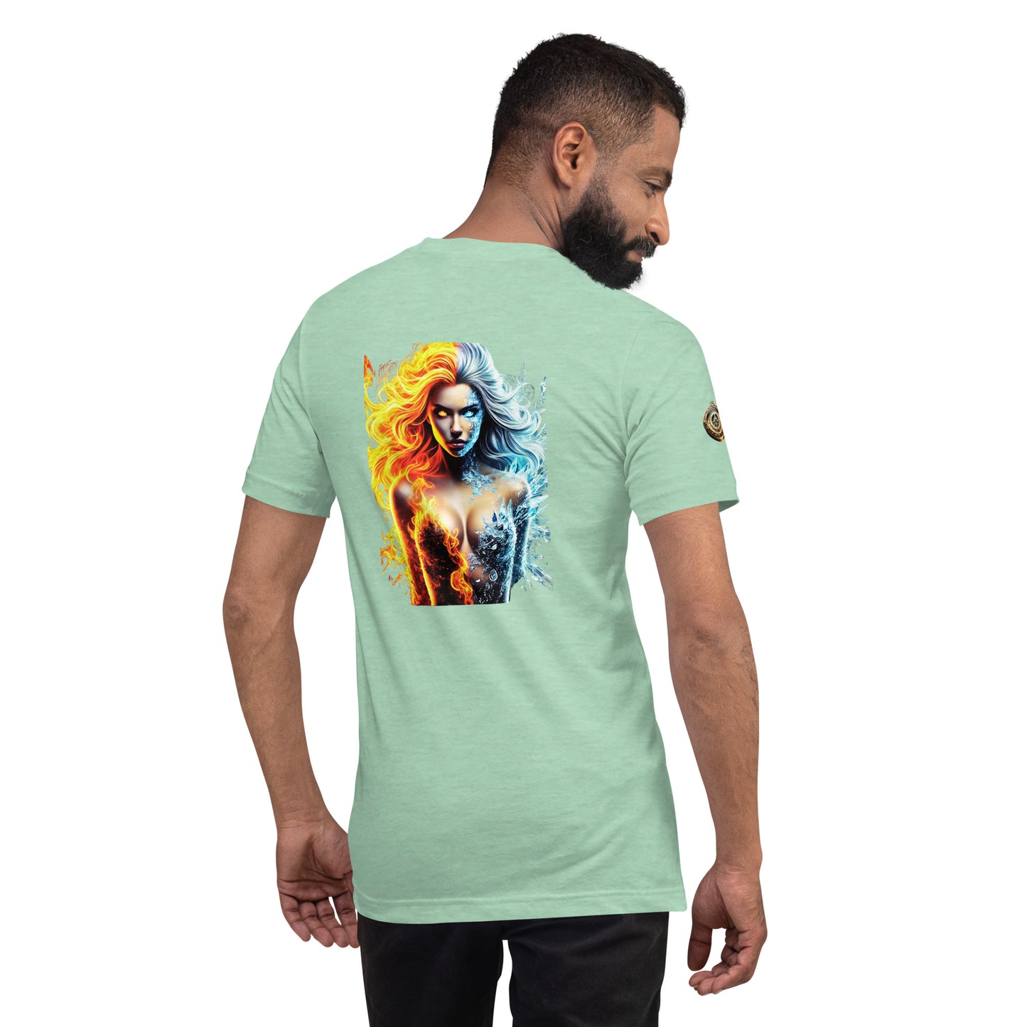 "Fire & Ice: Elemental Power T-Shirt"